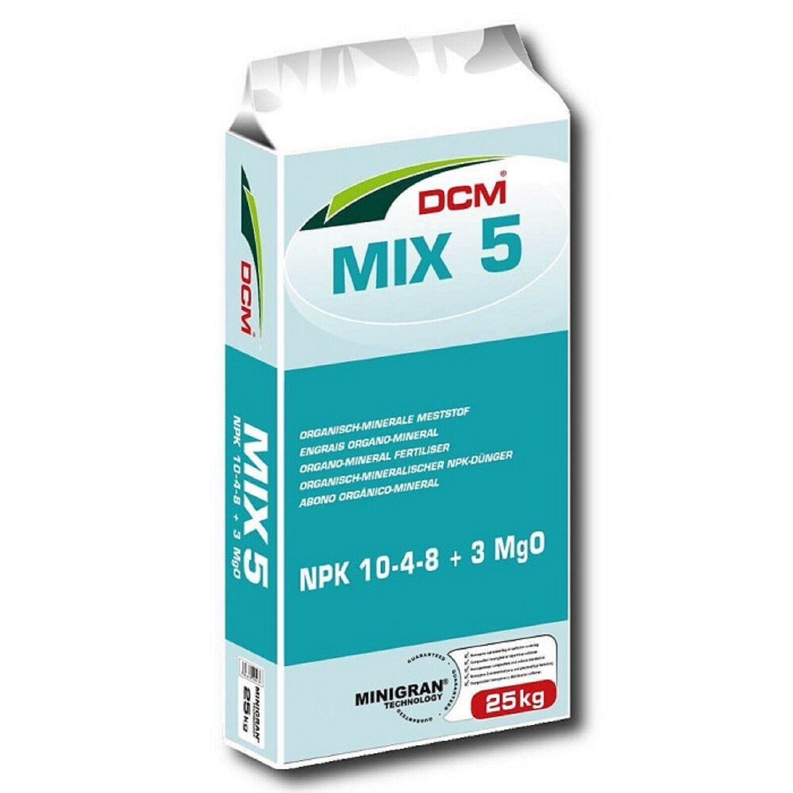 Cuxin DCM Rasendünger Cuxin DCM Mix 5 Minigran 25 kg Basisdünger für alle Pflanzen