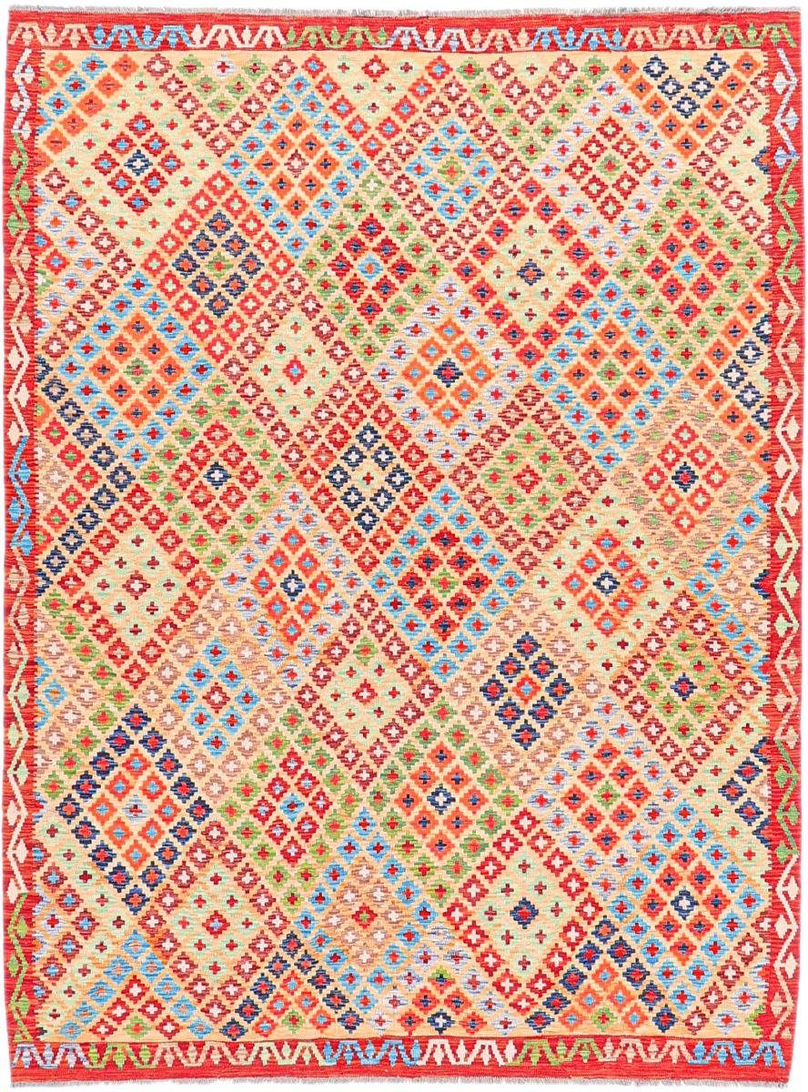 Orientteppich Kelim Afghan Heritage 229x301 Handgewebter Moderner Orientteppich, Nain Trading, rechteckig, Höhe: 3 mm