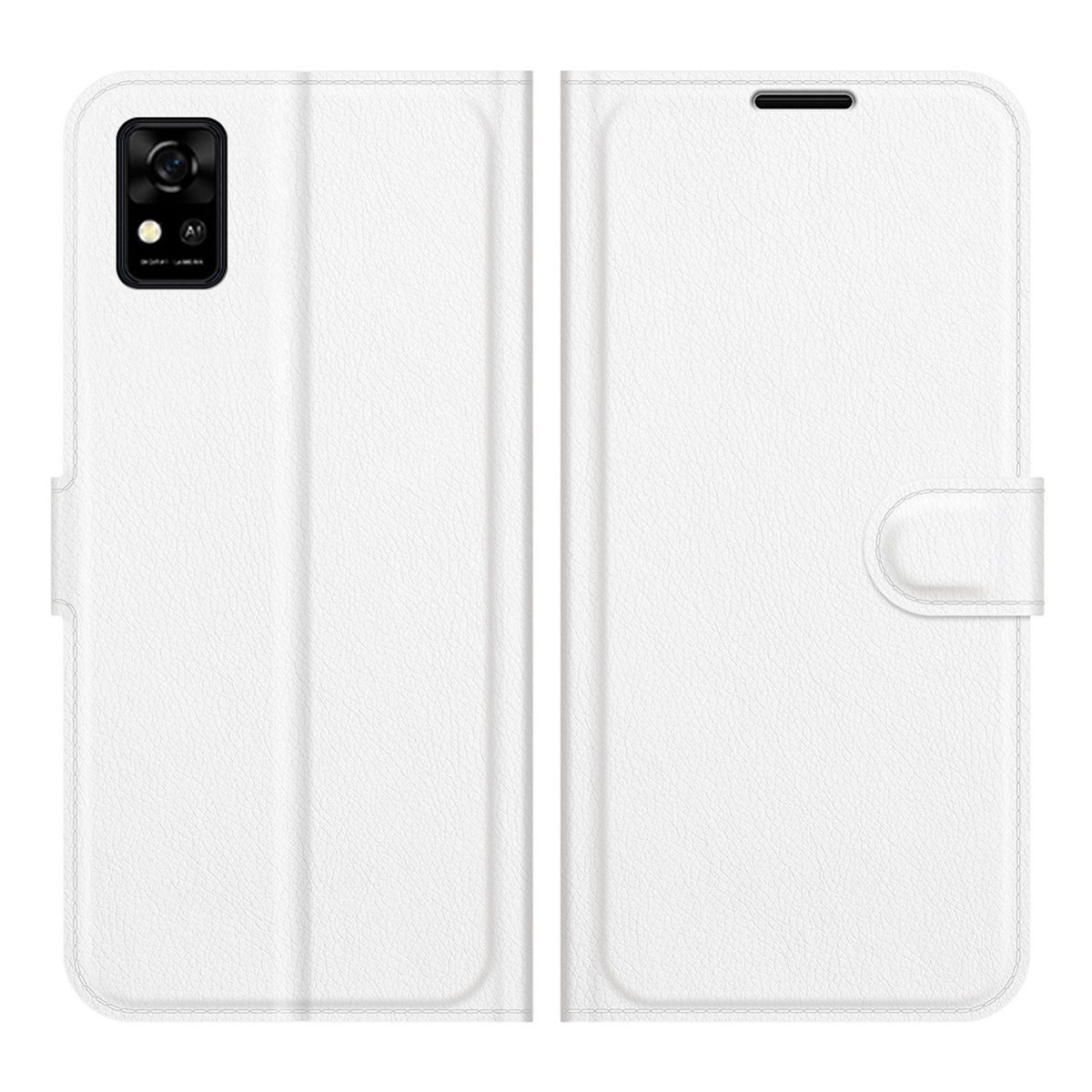 König Design Handyhülle ZTE Blade A31, Schutzhülle Schutztasche Case Cover Etuis Wallet Klapptasche Bookstyle