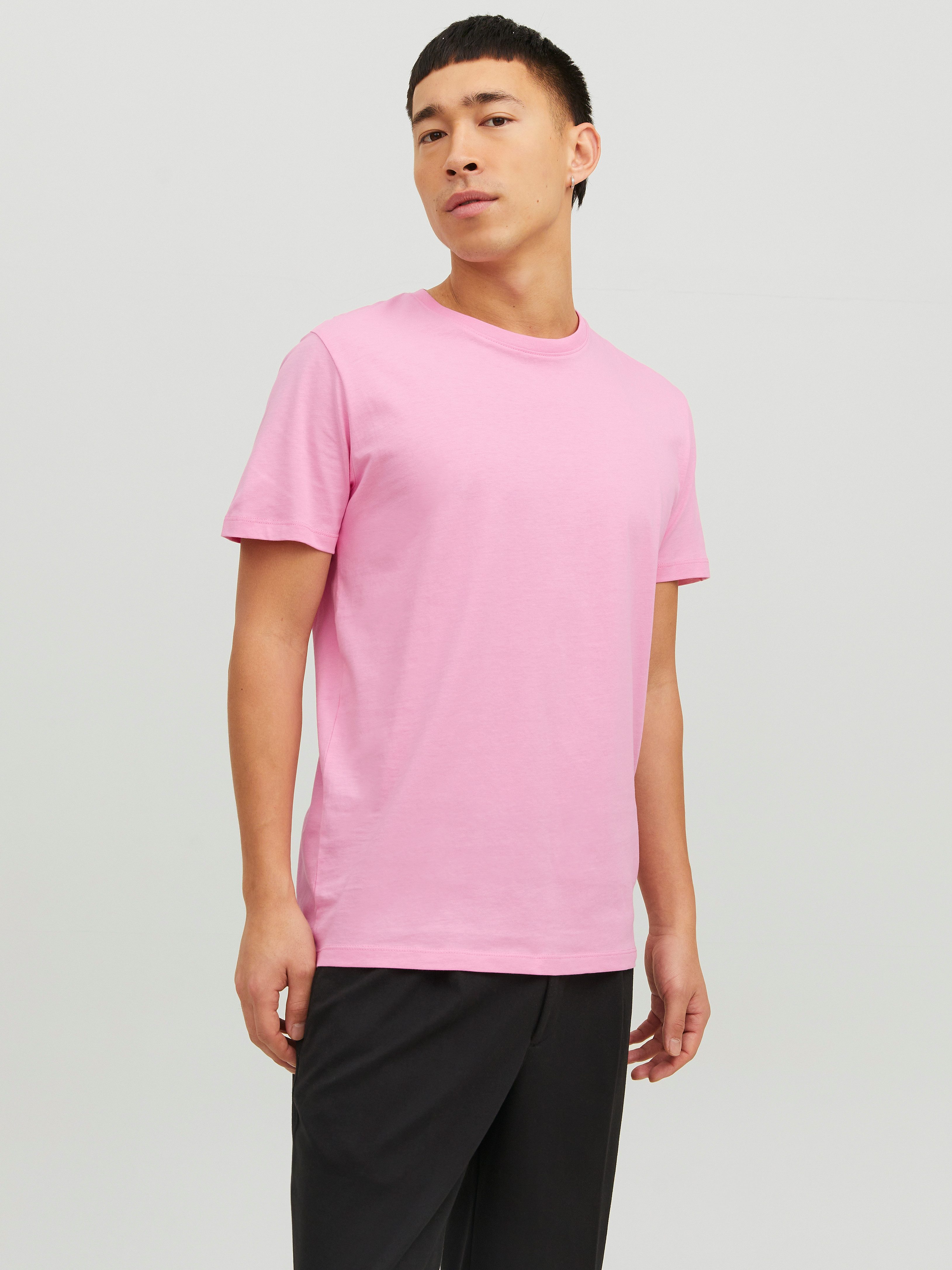 Jack & Jones Rundhalsshirt JJEORGANIC BASIC TEE SS O-NECK NOOS mit Rundhalsausschnitt