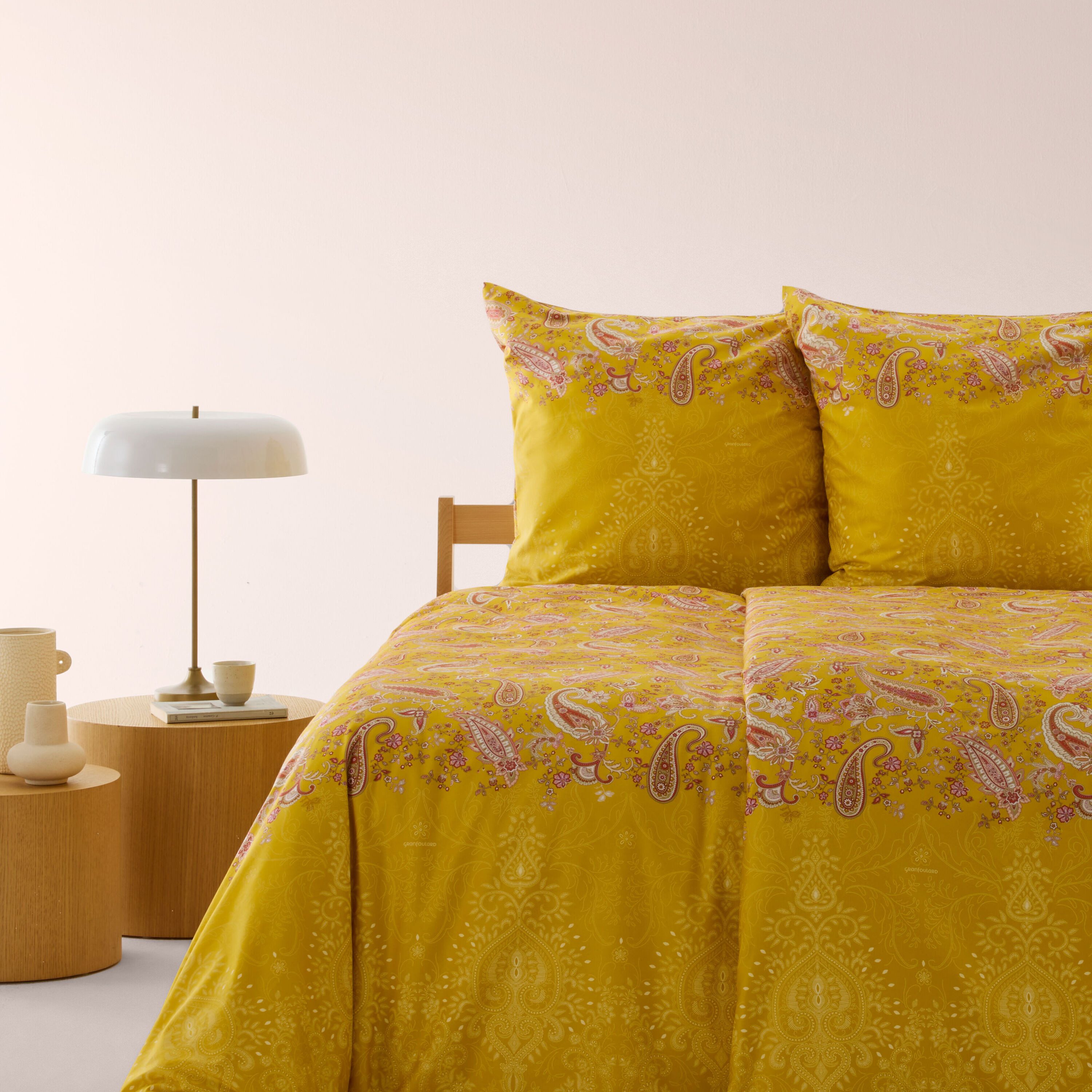Bassetti Bettwäsche MONNALISA, Satin, 1 teilig, 100% reiner Baumwollsatin