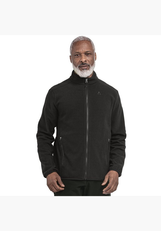Schöffel Fleecejacke Fleece Jk Style Ash MNS mit Eingrifftaschen, schnell trocknend, atmungsaktiv, wärmend