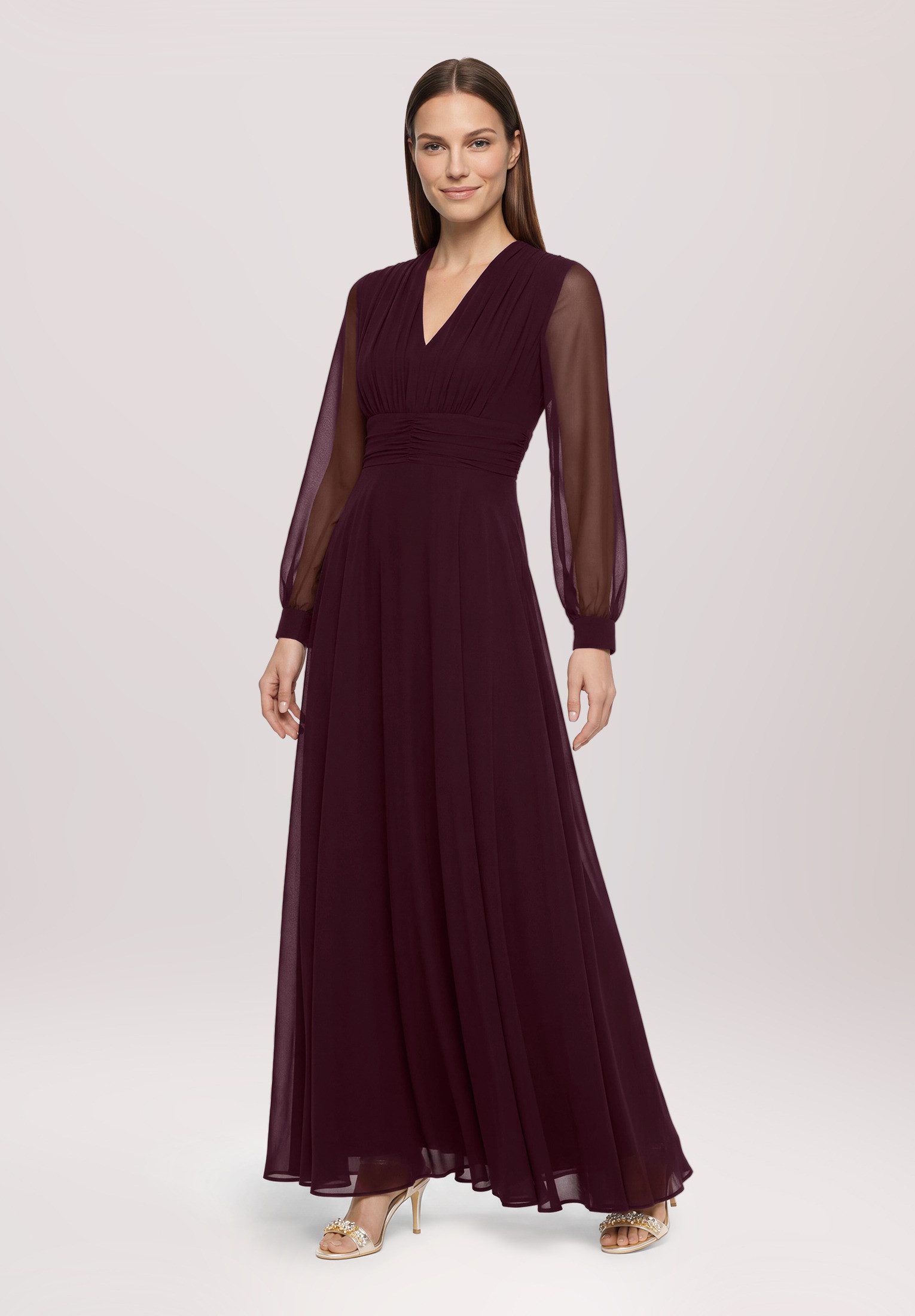 Vera Mont Abendkleid Damen mit Raffung
