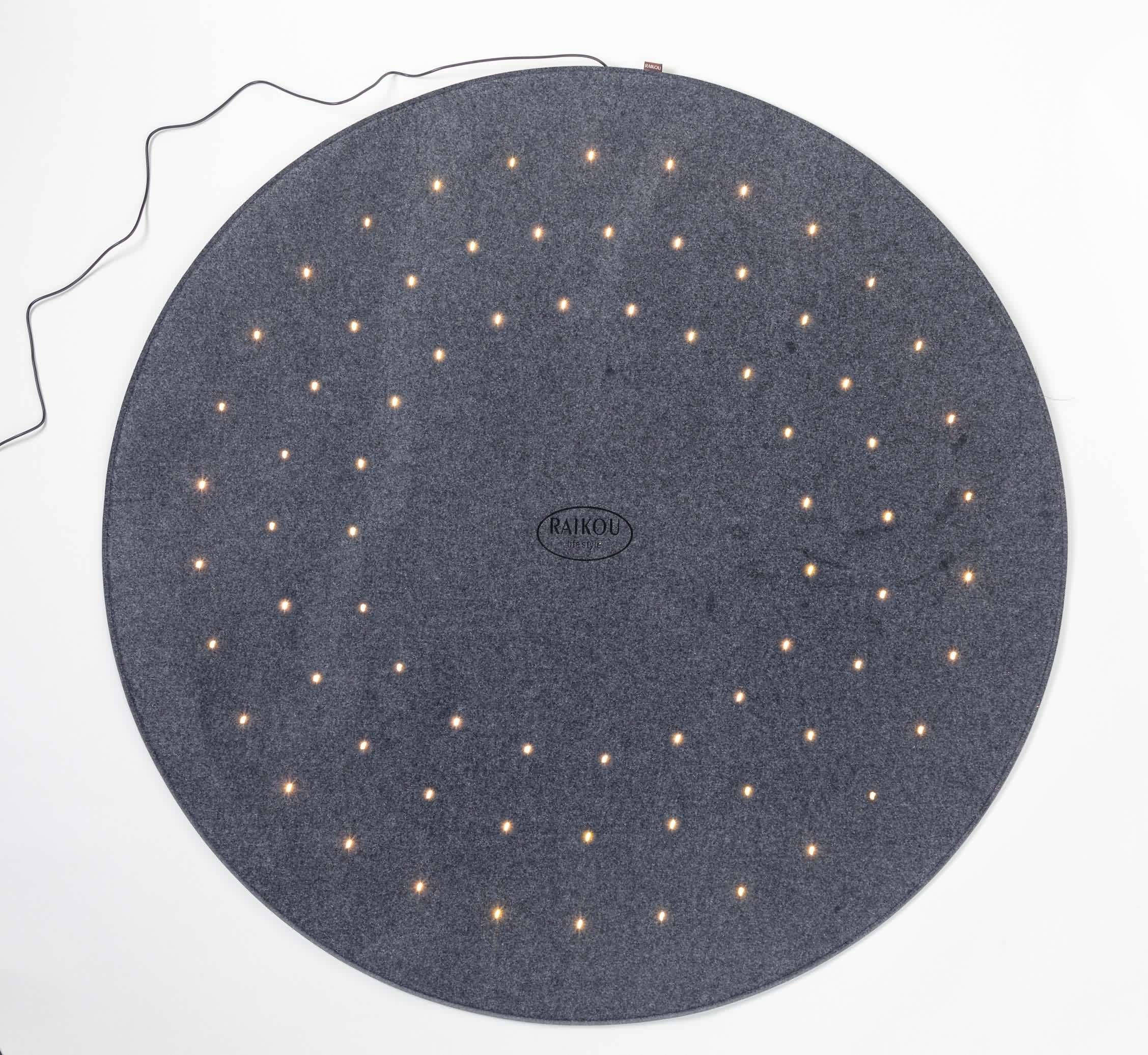 RAIKOU Teppich LED Filzunterlage / Weihnachtsbaum günstig online kaufen
