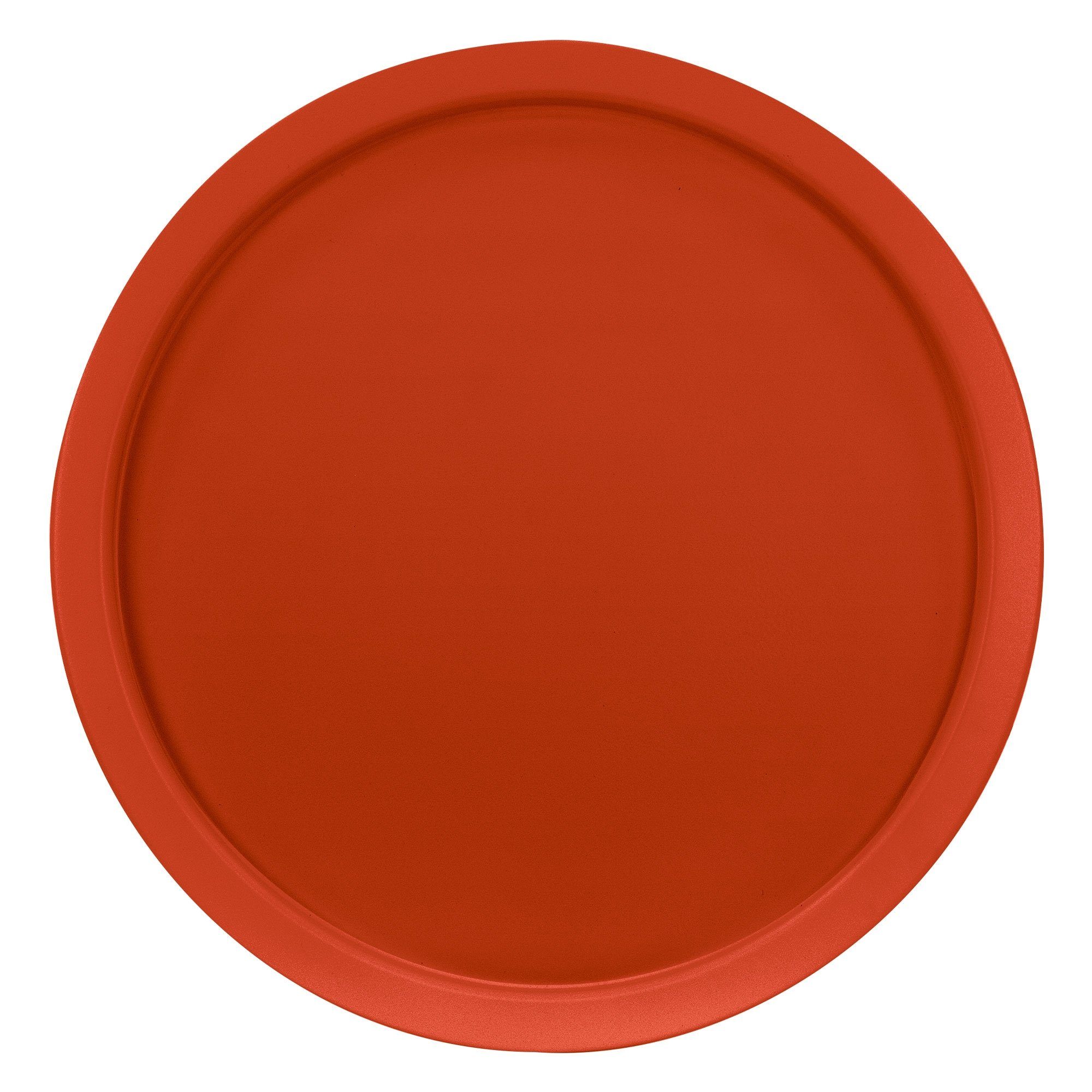Beistelltisch Rot ML-DESIGN rund Metall, Ø43xH52 cm ML-Design Beistelltisch aus
