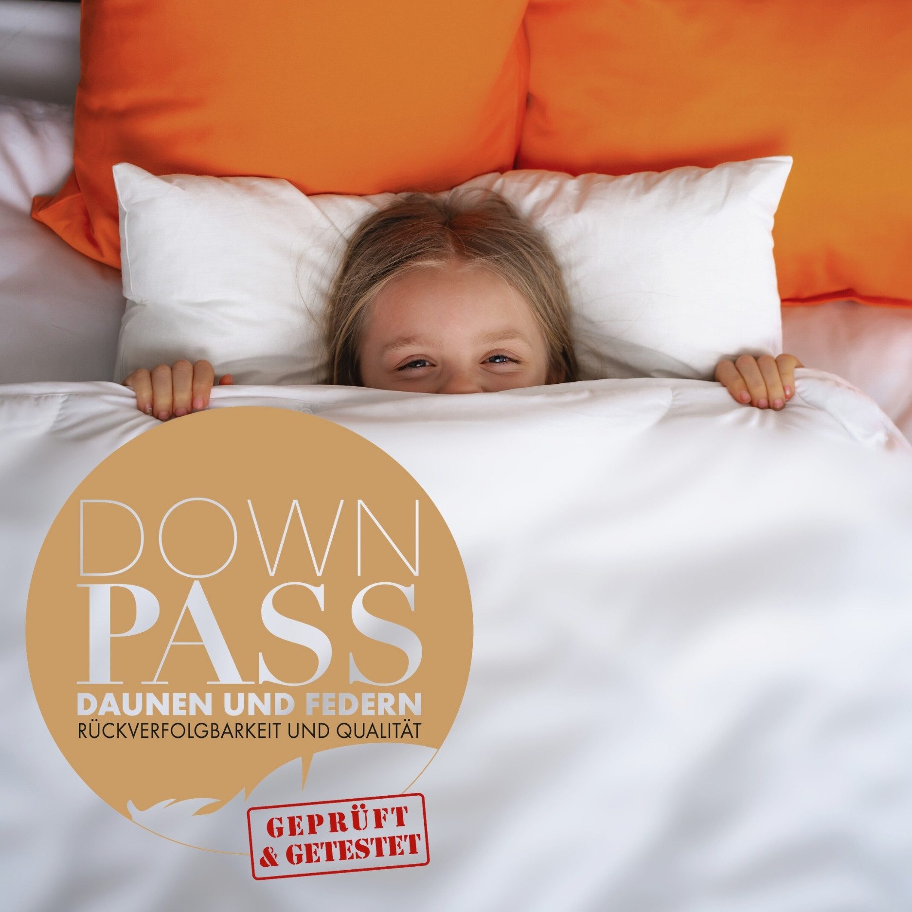 sleepling Gänsedaunenkopfkissen Kinderkissen, Füllung: 90% Daunen, 10% Federn, Bezug: 100% Baumwolle, Seitenschläfer, Rückenschläfer, Bauchschläfer, 1x Daunenki – Bild 5 von 5