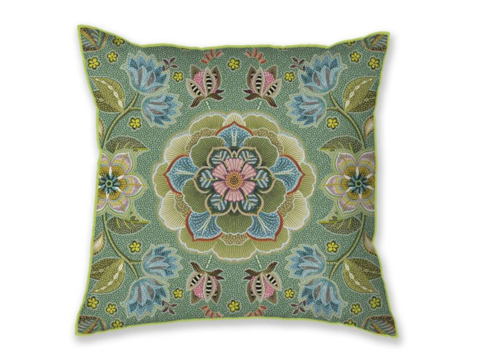 PiP Studio Dekokissen Matata Kissen grün 53x53cm (1 Stück)