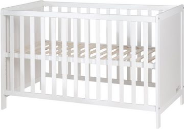 roba® Babymöbel-Set Style, (Spar-Set, 2-St., Kinderbett, Wickelregal), mit Kinderbett und Wickelregal