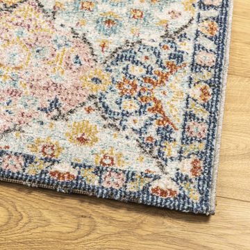 Teppich Teppich ARBIZU Indoor und Outdoor Vintage-Design 80x150cm, vidaXL, Rechteckig