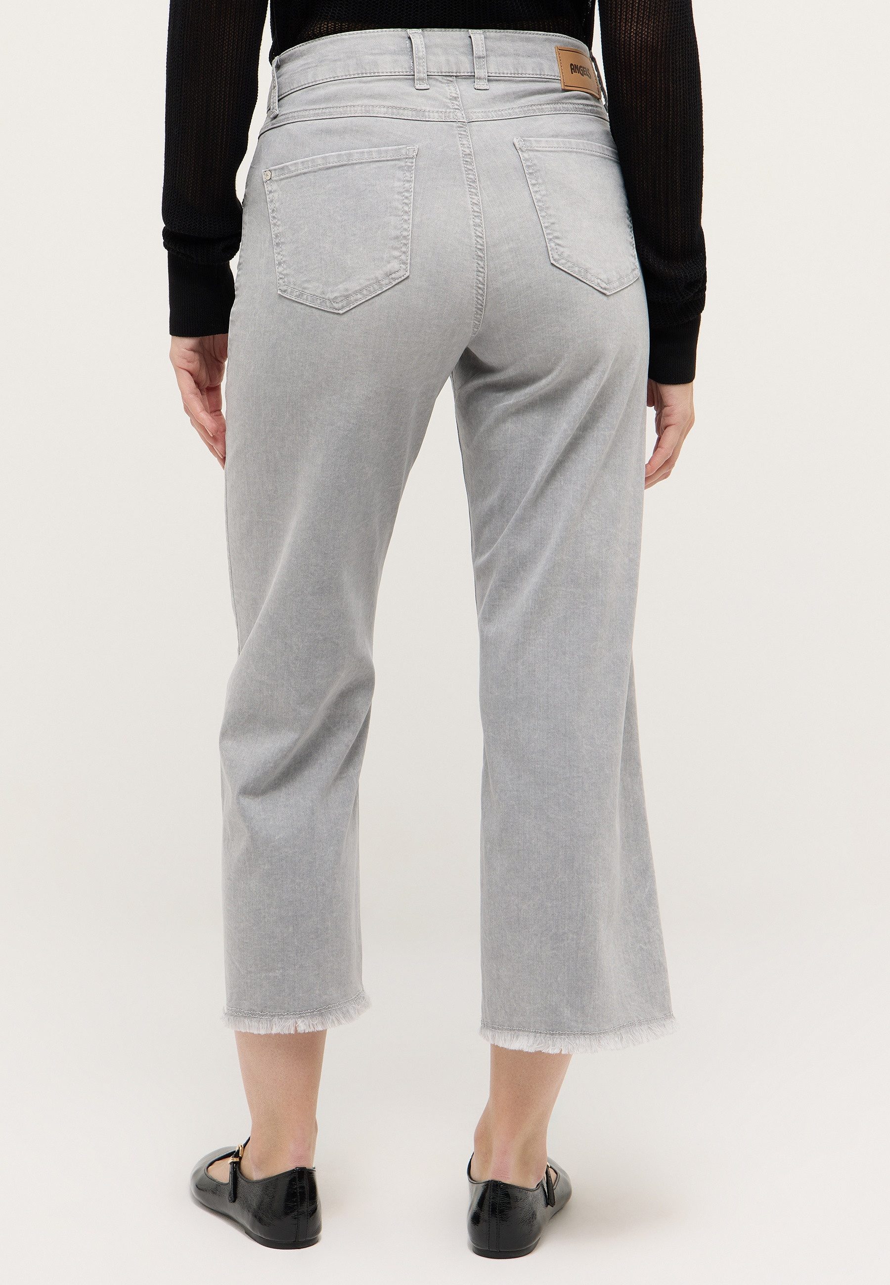 ANGELS Straight-Jeans Linn Culotte