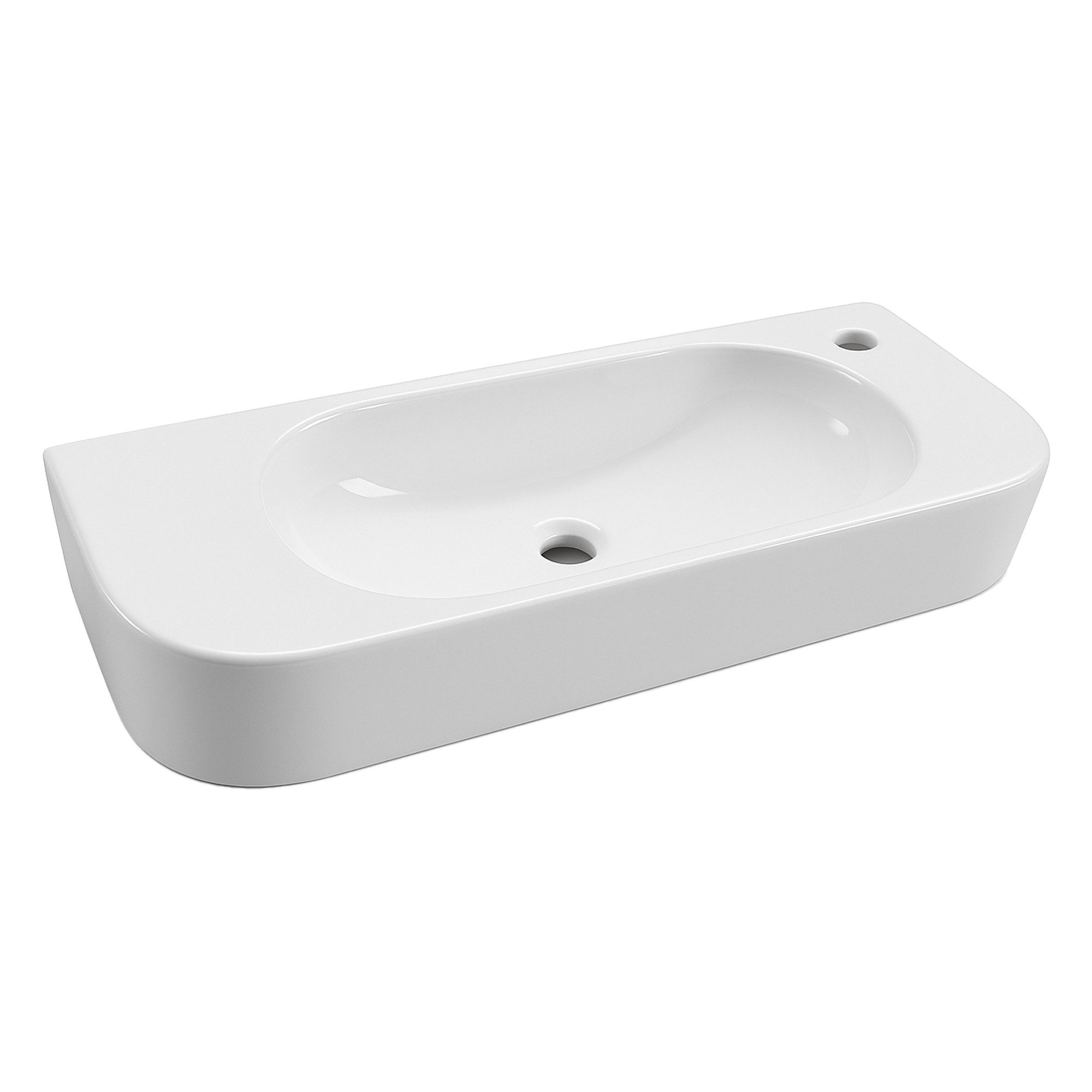 NEG Раковины Hänge-Waschbecken Breite 70cm x 27cm Uno81H Armatu