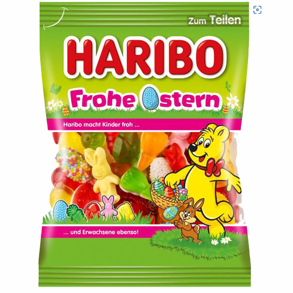 HARIBO Süßigkeit, Haribo Frohe Ostern Ostermischung Schaumzucker und Gelee 200g