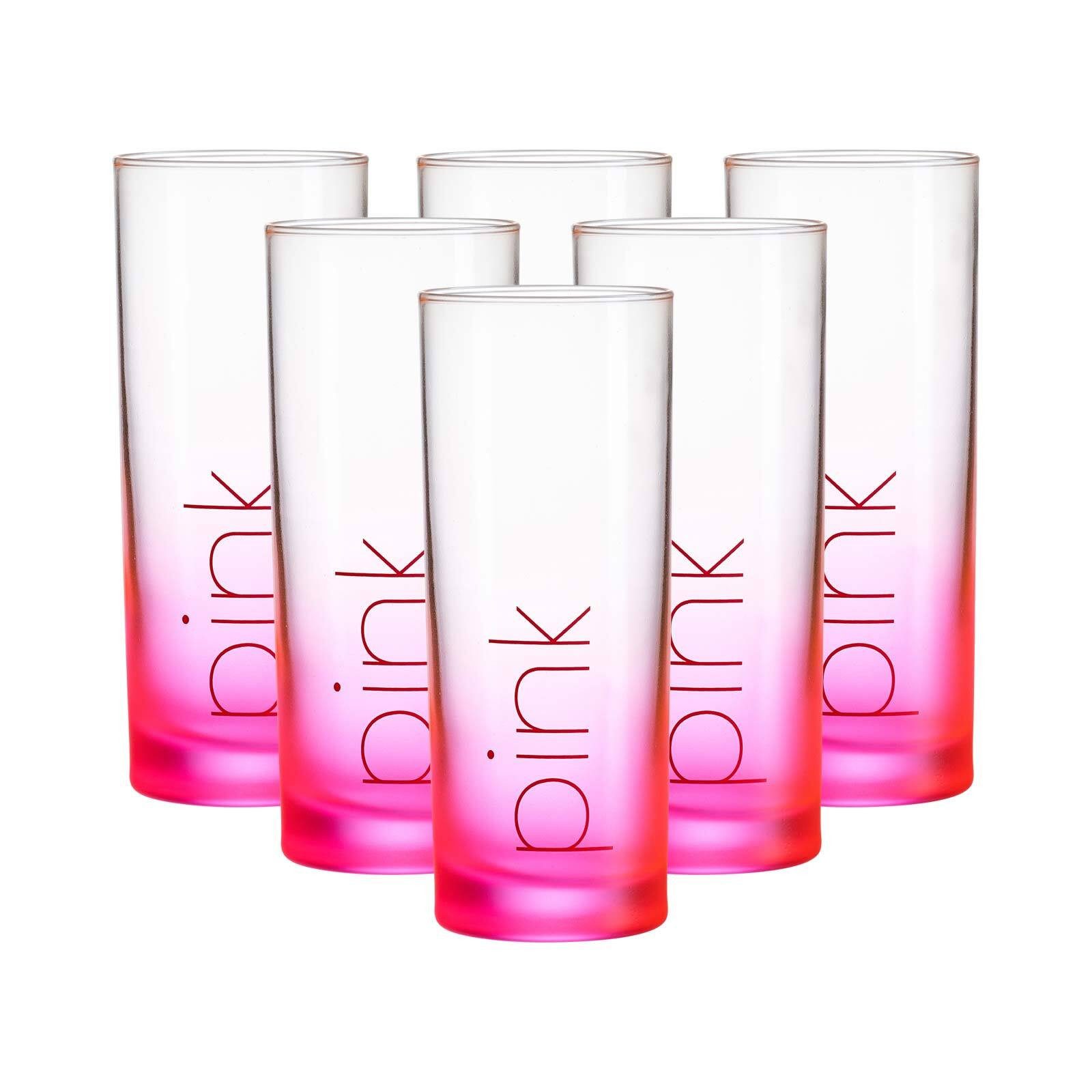 Ritzenhoff & Breker Glas Favo Trinkgläser 360 ml 6er Set, 6-tlg., Glas