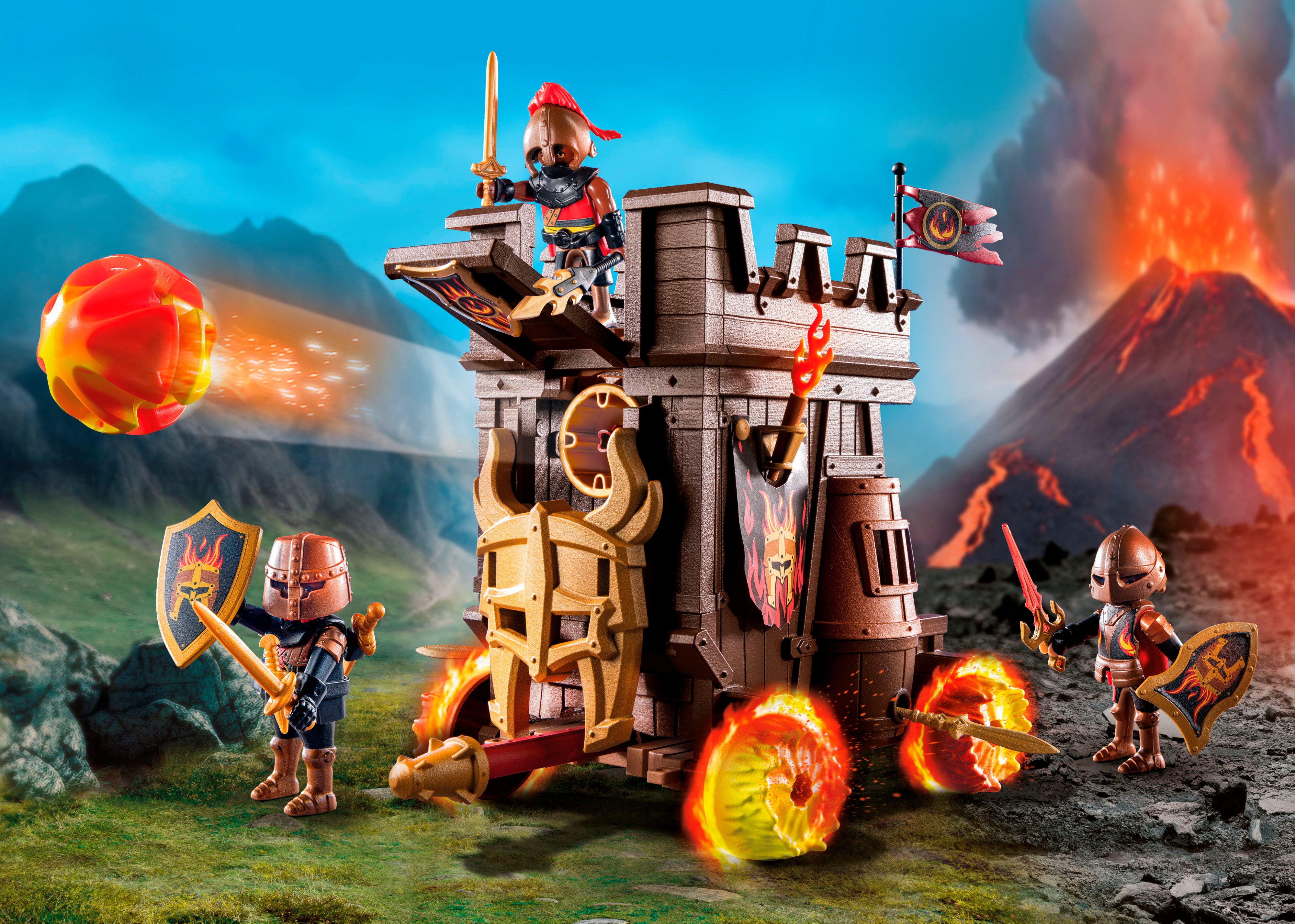 Playmobil® Angriffswagen mit Feuerkanone (71643), Novelmore Konstruktions-S günstig online kaufen