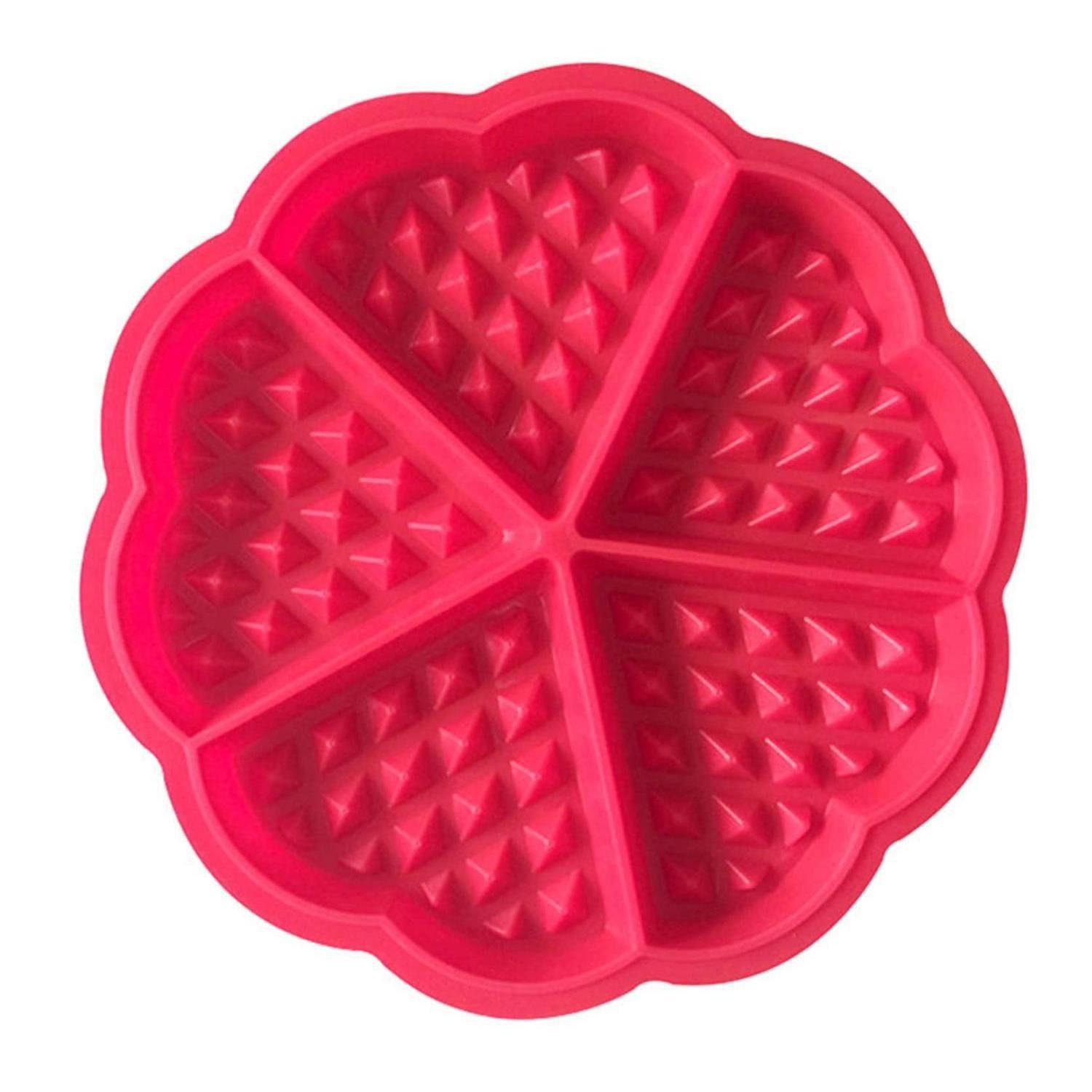 LuxusKollektion Silikonform Silikon Waffelform Antihaft 17.5cm