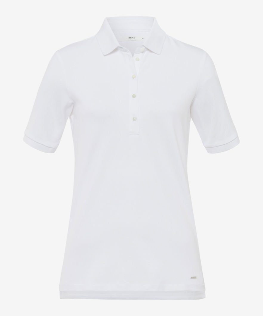 Poloshirt Brax CLEO weiß Style