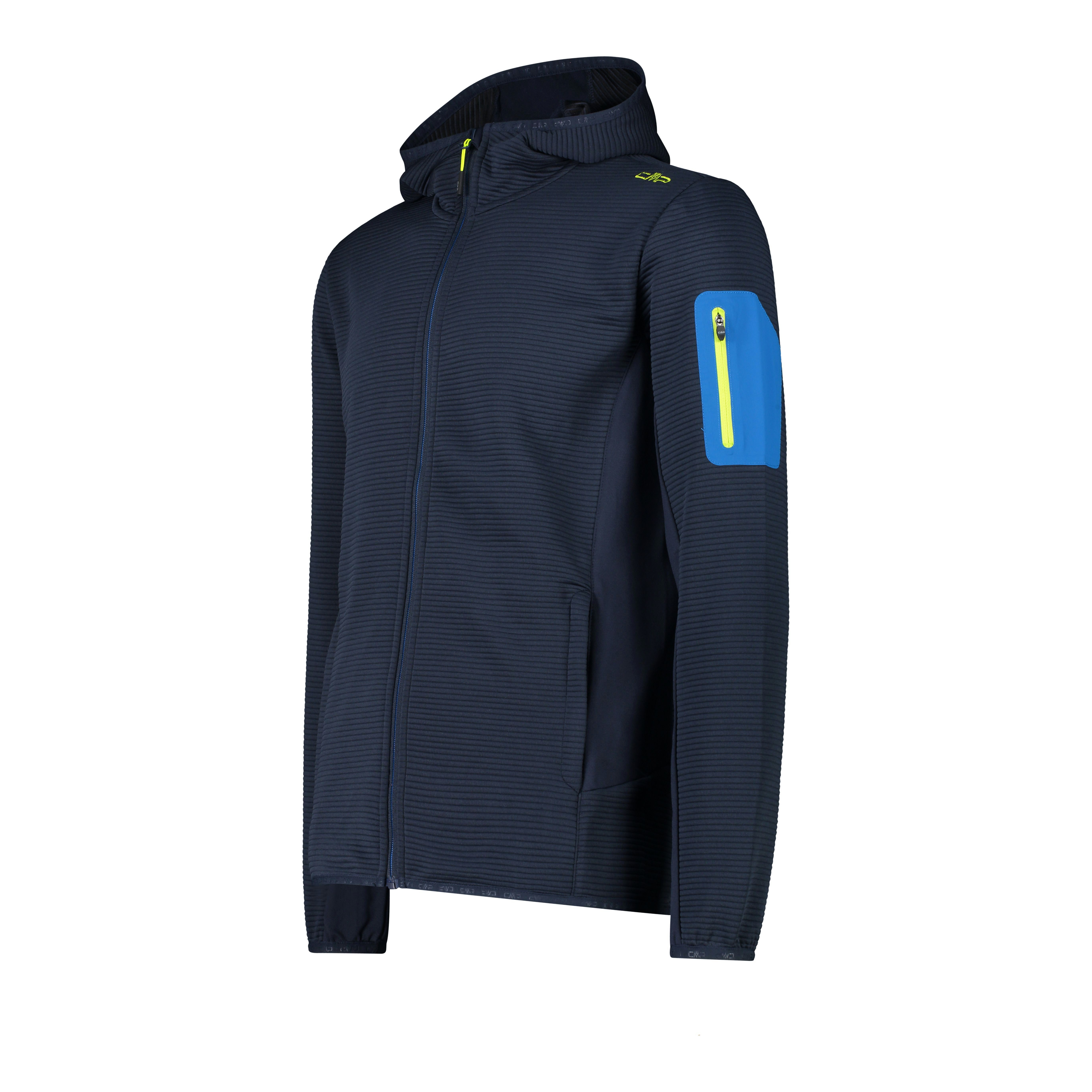 CMP Fleecejacke CMP Herren Jacke MAN JACKET FIX HOOD 34E7577