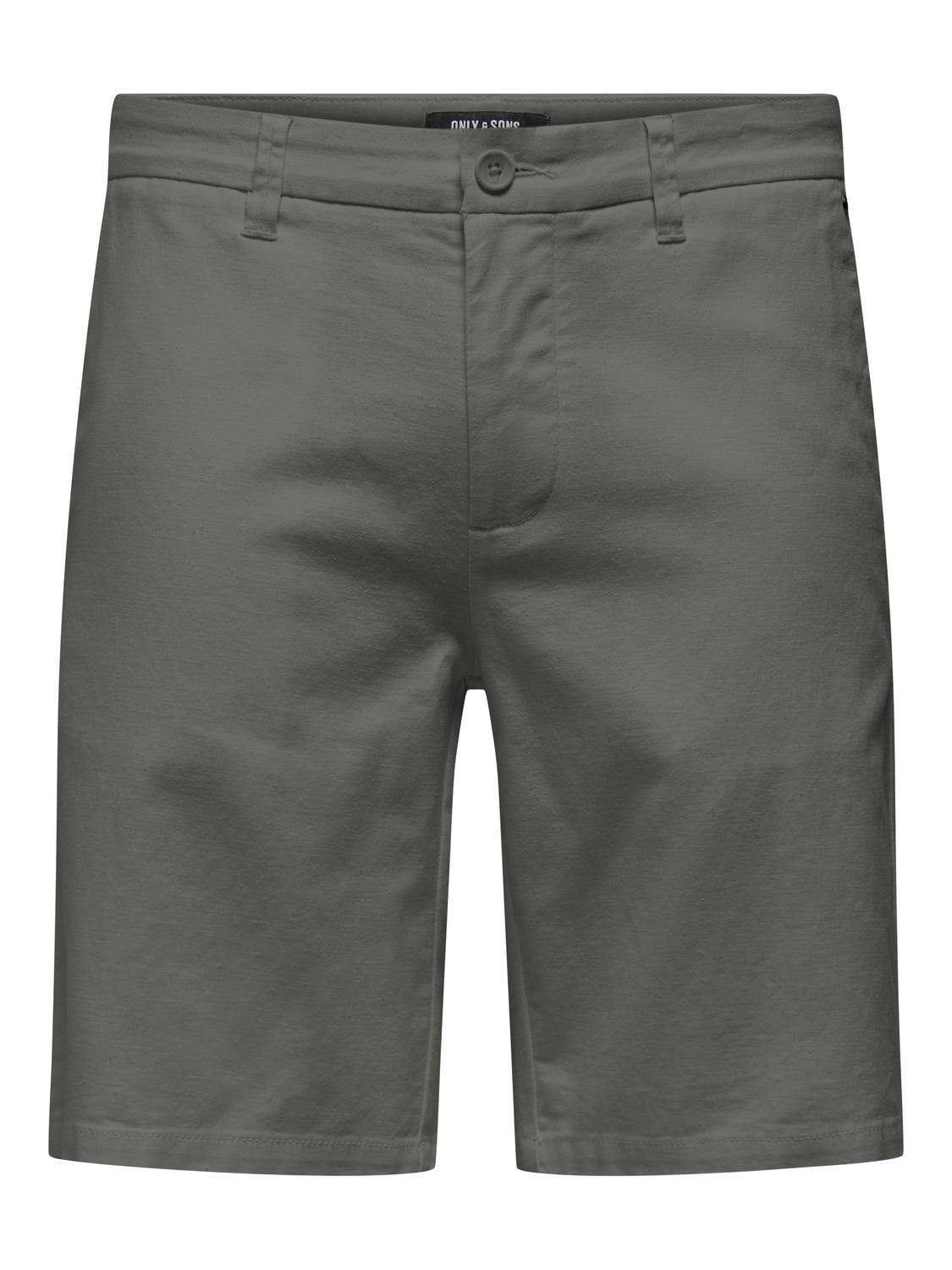ONLY & SONS Chinoshorts ONSMARK 0011 COTTON LINEN SHORTS NOOS