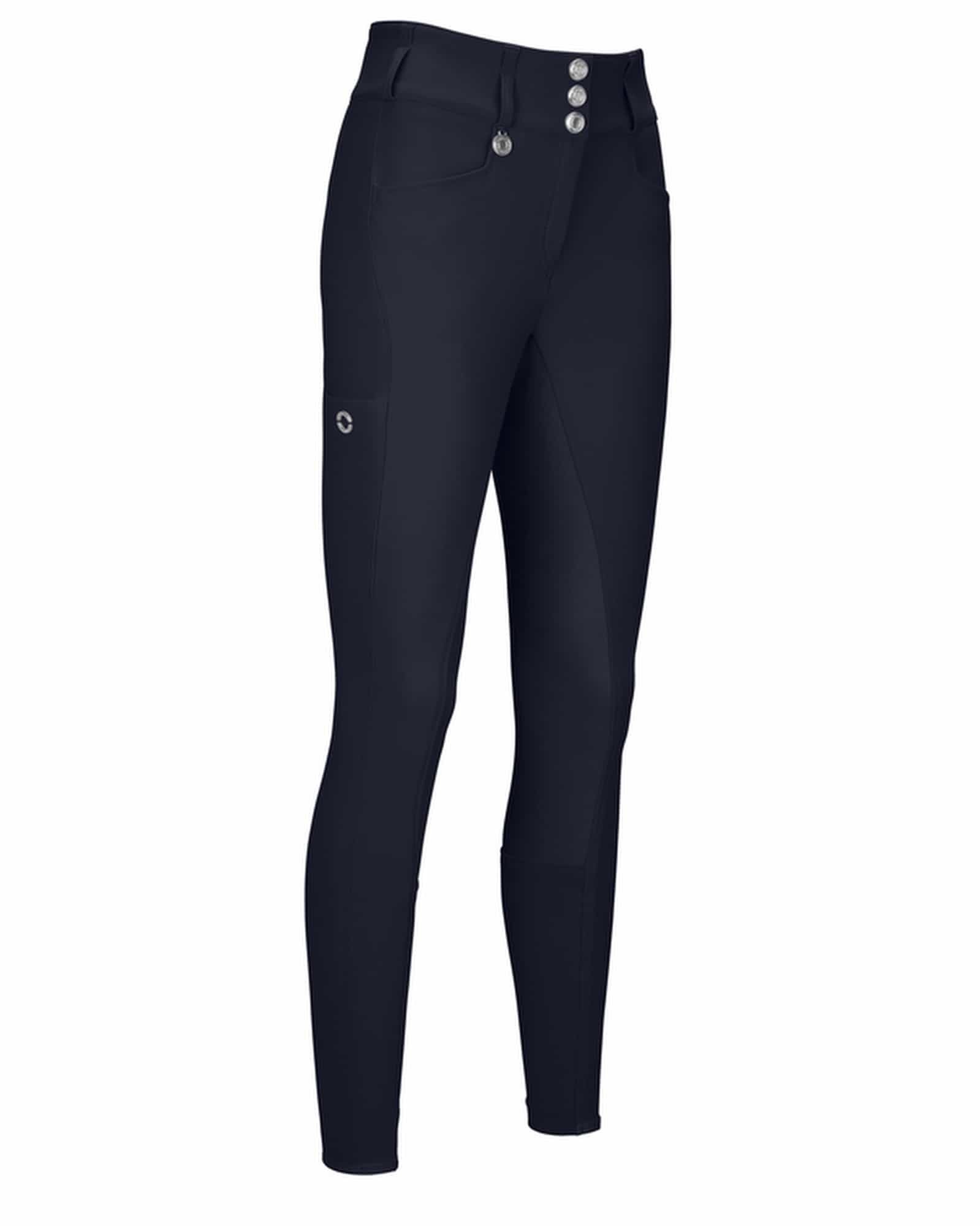 Pikeur Reithose Reithose Damen New Candela mit Kunstleder Vollbesatz