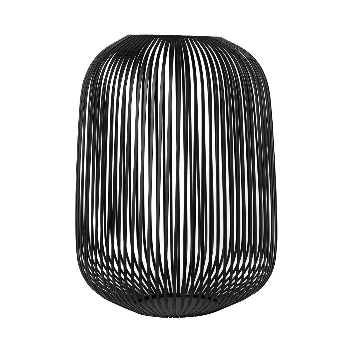 Windlicht Lito L | Ø 33 cm, H 45 cm Schwarz günstig online kaufen