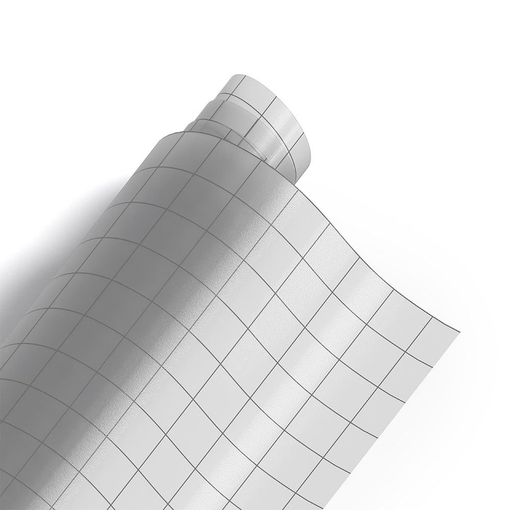 POLI-TAPE POLI-CUT Plotterfolie POLI-CRAFT VINYL ÜBERTRAGUNGSFOLIE, 30,5 cm x 610 cm (VORRATSPACK), transparent mit Ausrichtungsraster
