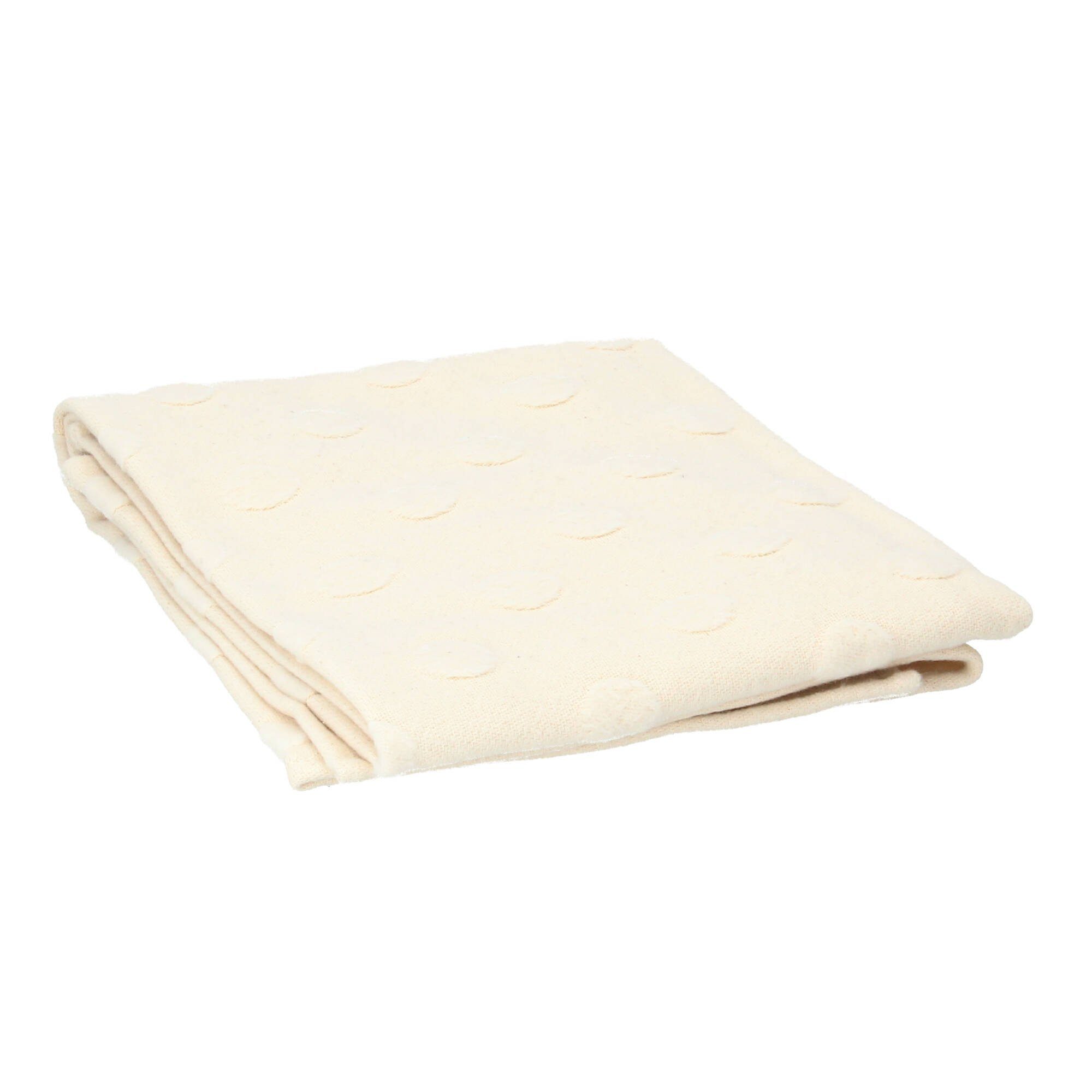 Babydecke Riga Babydecke Punkte weiß, DAVID günstig online kaufen