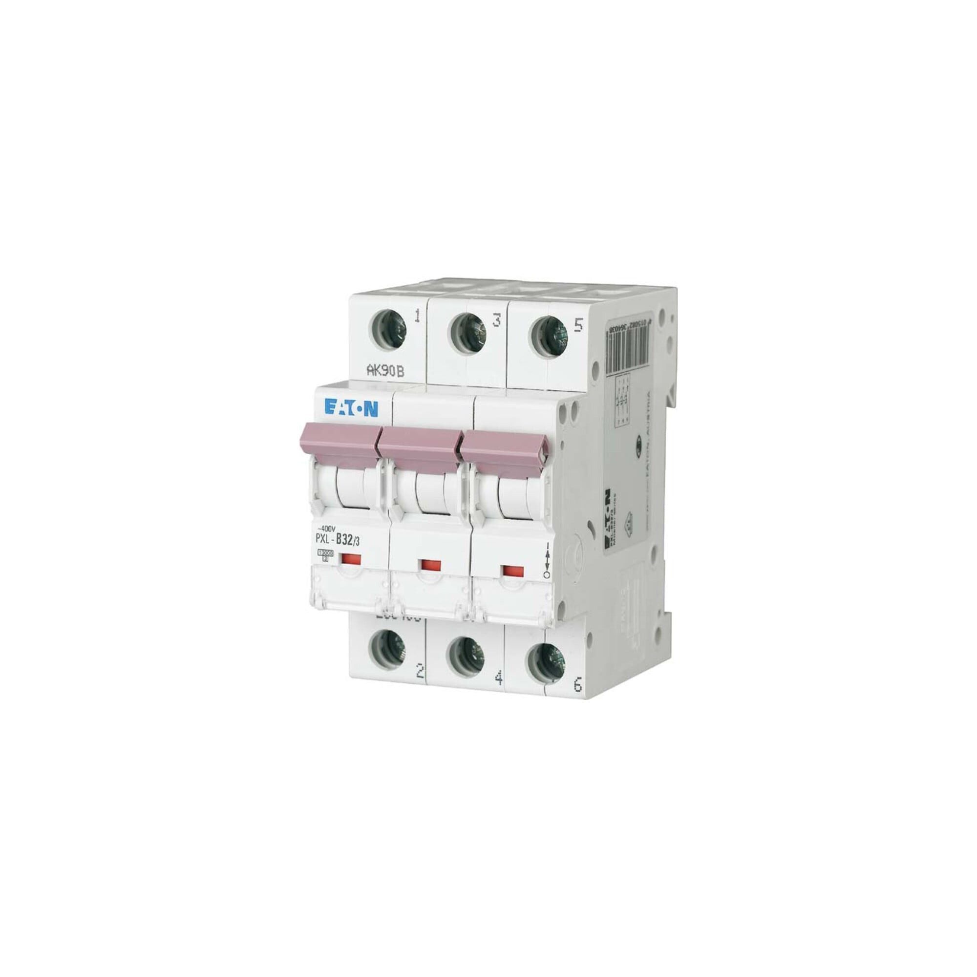 EATON Schalter Eaton LS-Schalter m.Beschrift. C 32A, 3p PXL-C32/3