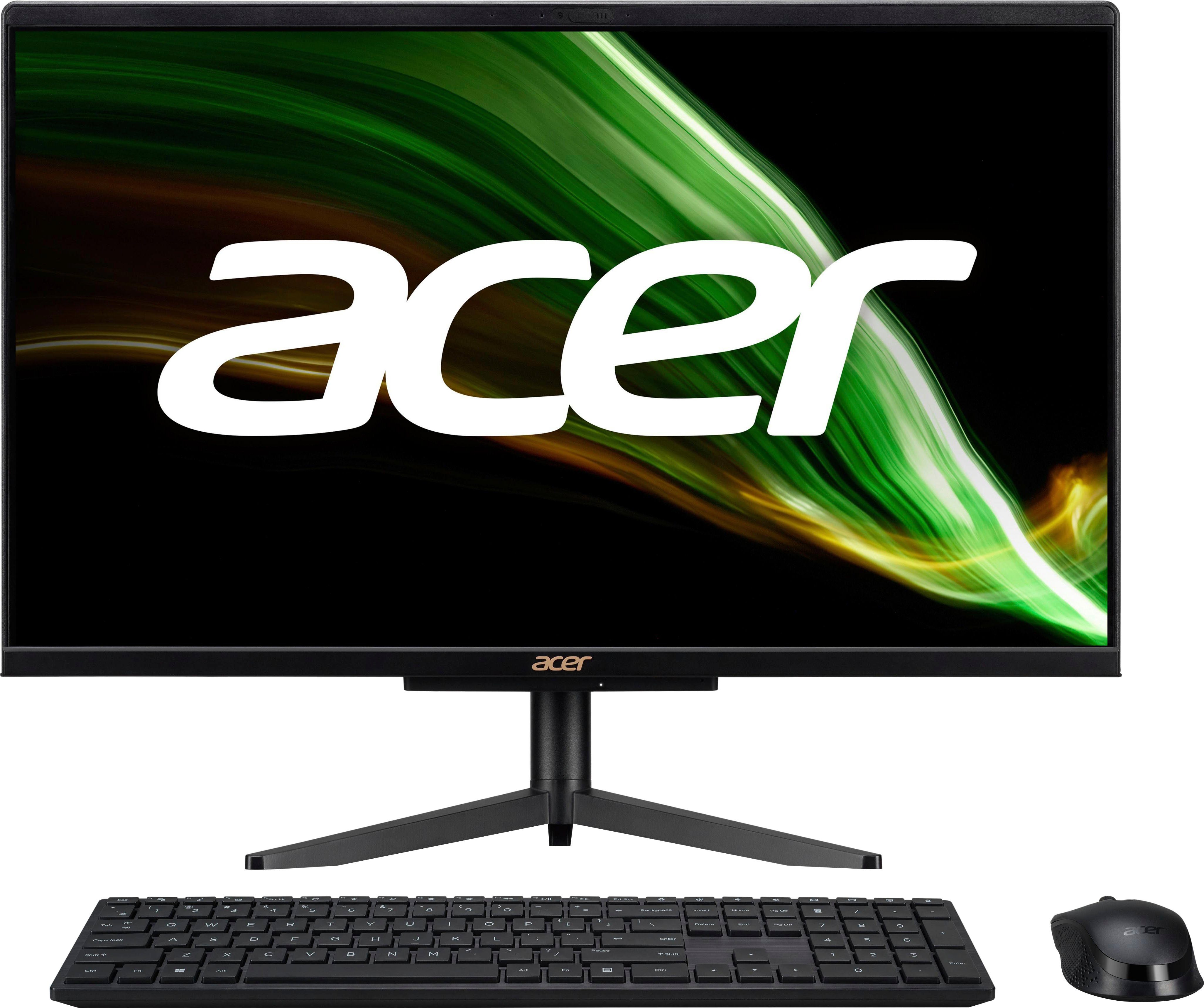 (23,8 512 Acer Zoll, GB Aspire RAM, C24-1600 N6005, Intel 8 GB PC Luftkühlung) Graphics, All-in-One SSD, UHD Pentium