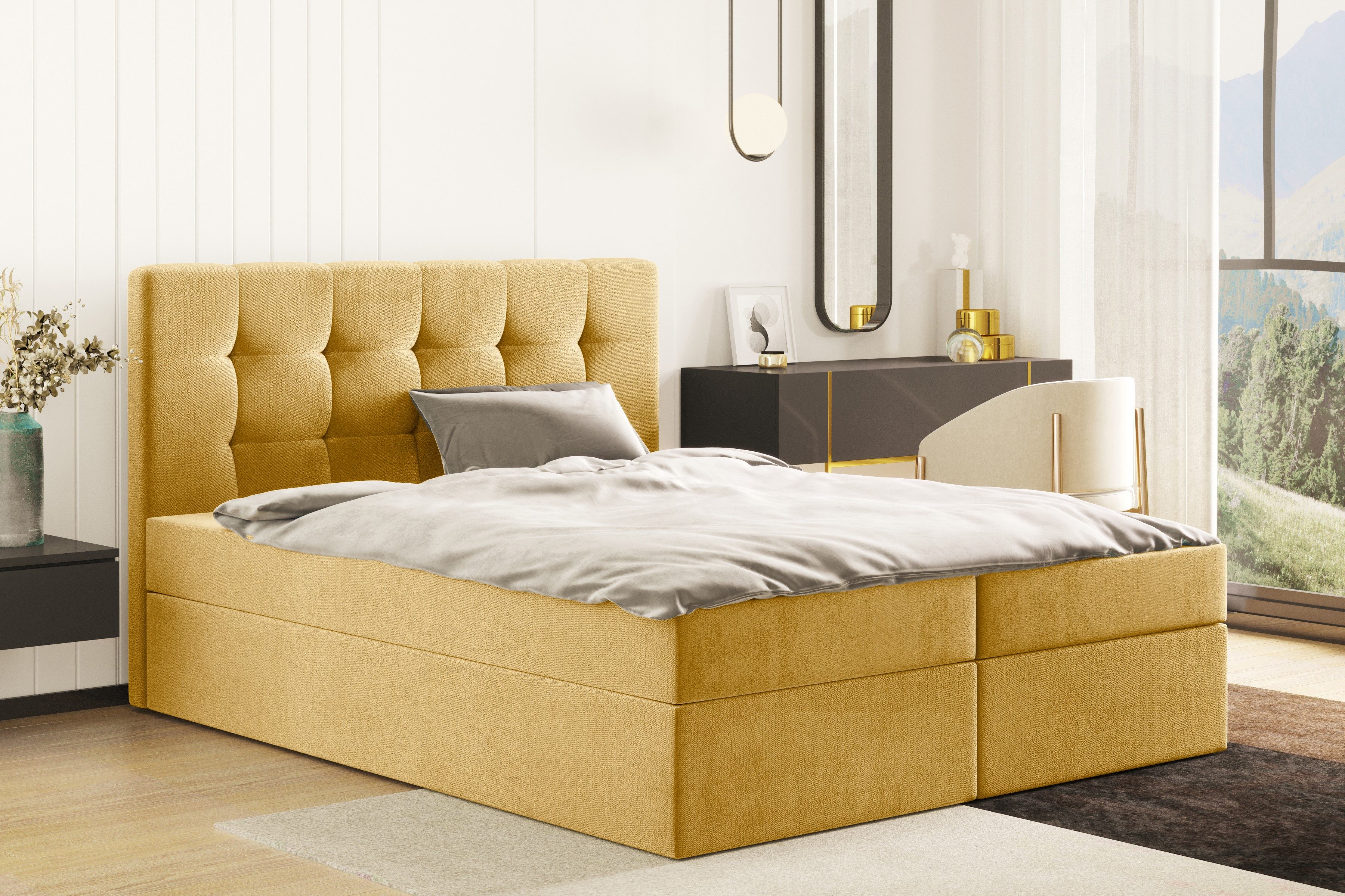 Kaiser Möbel Boxspringbett mit matratze LUDANO günstig online kaufen