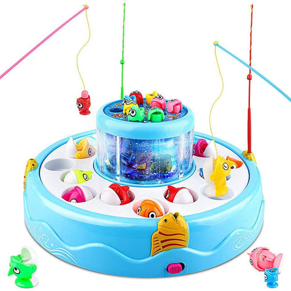 Zaewry Lernspielzeug Magnetisches Angelspiel, Angeln Spielzeug Montessori Spielzeug, ab 3Jahre Kinderspielzeug Magnetspiel Motorikspielzeug