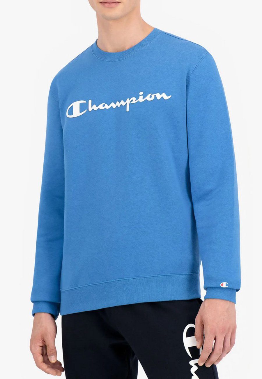 Champion Kurzarmpullover Champion Herren Crewneck Sweatshirt 214744 hellblau