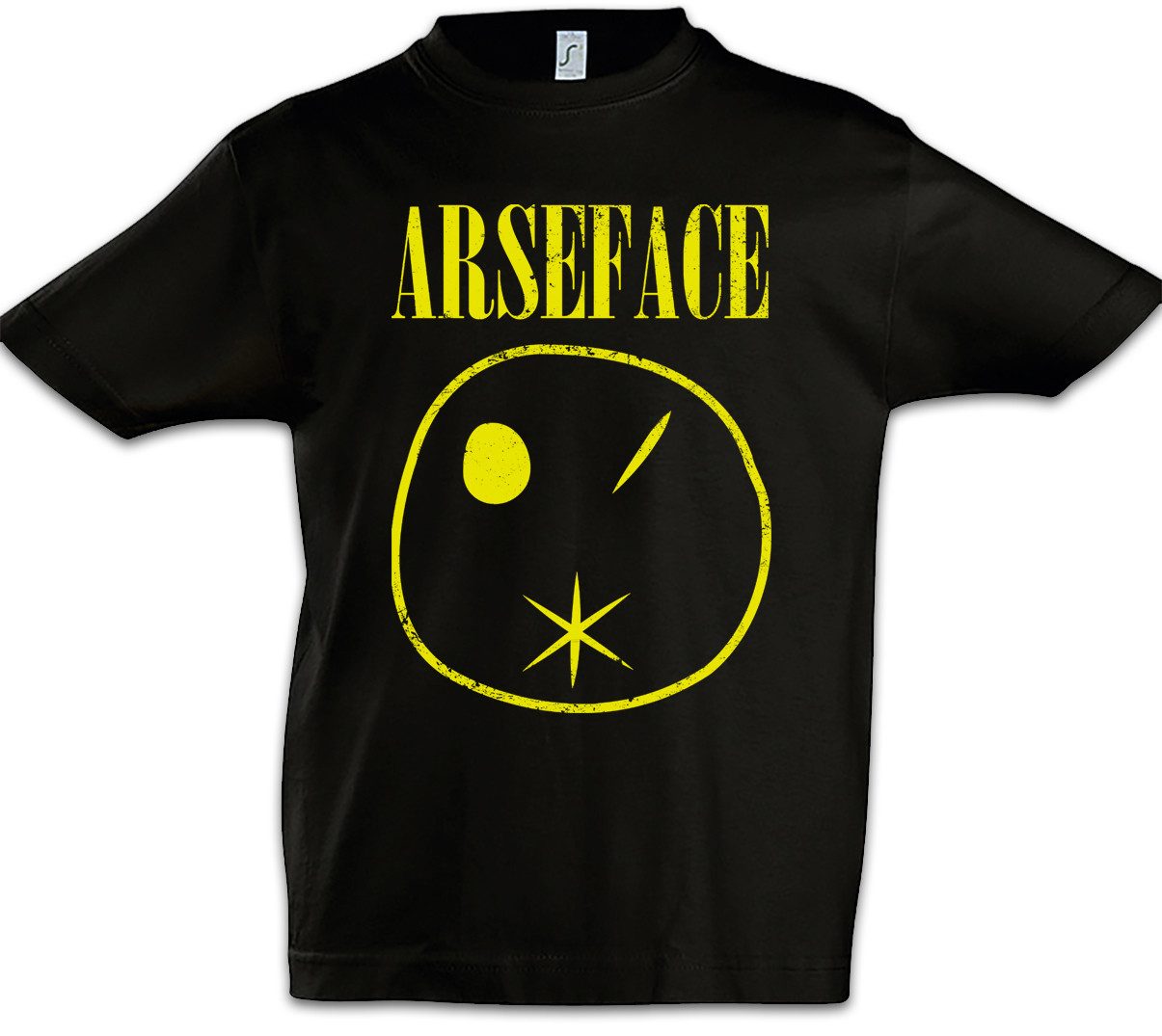 Print-Shirt Arseface Kinder T-Shirt Garth Cassidy Kurt Eugene Tulip Preacher Comic