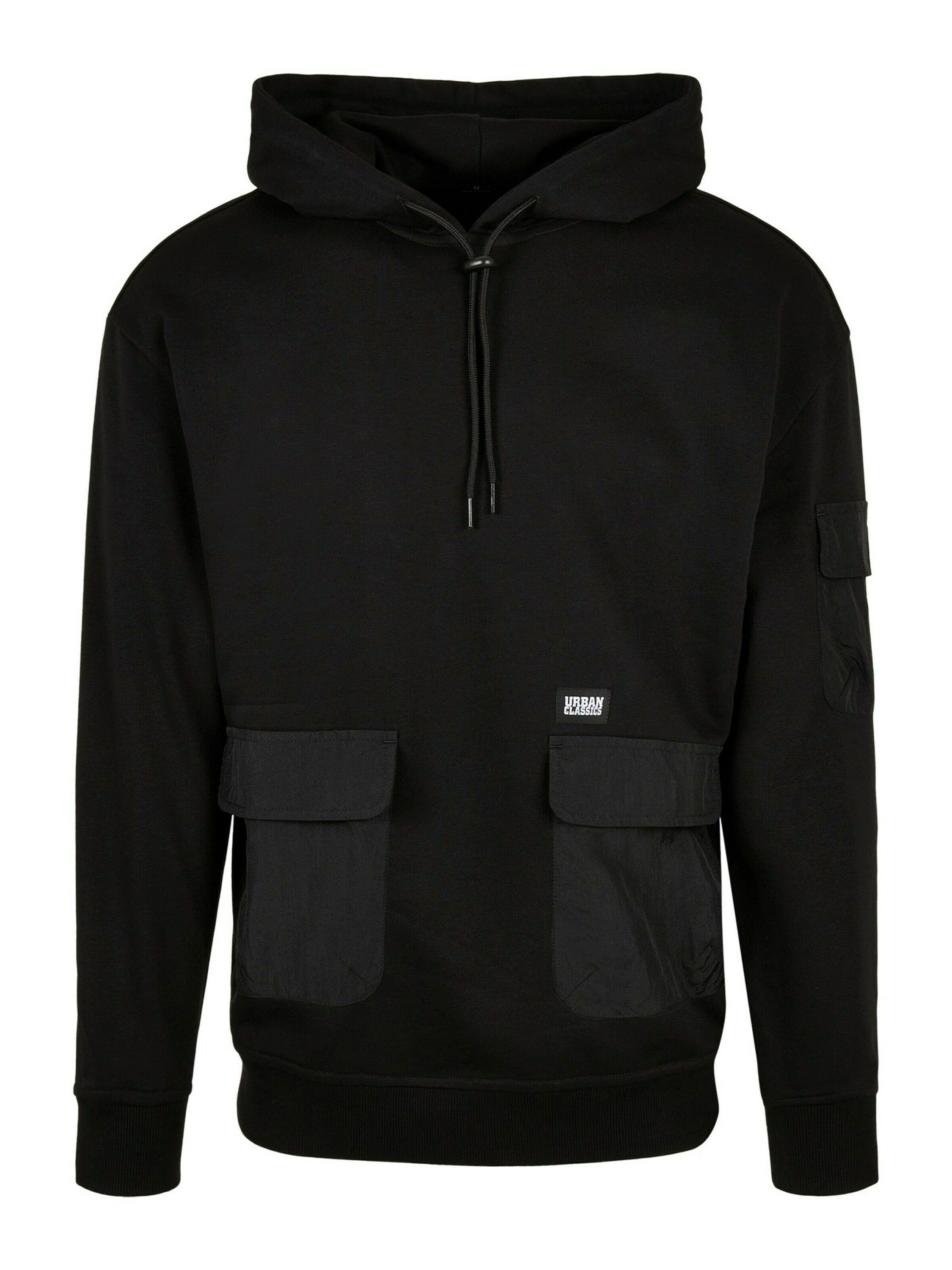 URBAN CLASSICS Sweatshirt Commuter (1-tlg) schwarz