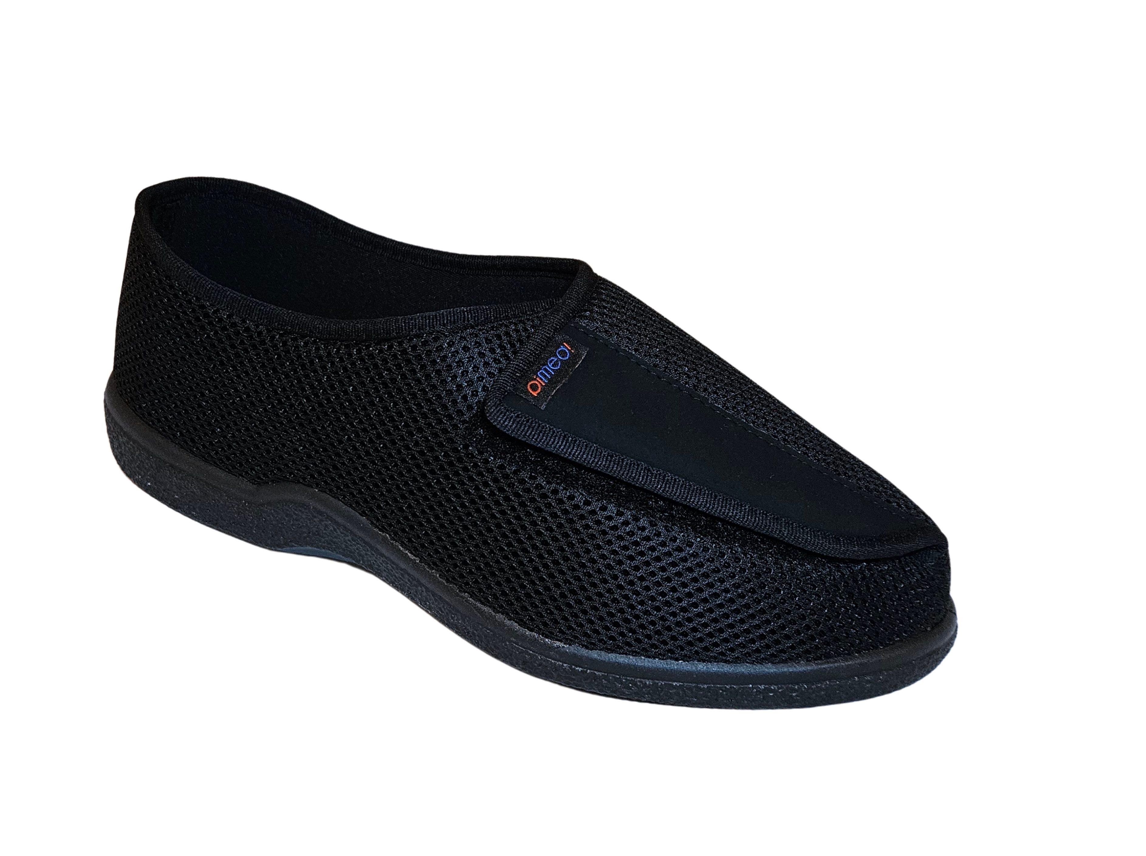 Pimed! Verbandschuh "Mono", schwarz, 37240, ideal auch für Diabetiker Klettschuh Weitenregulierung durch starken Klettverschluss