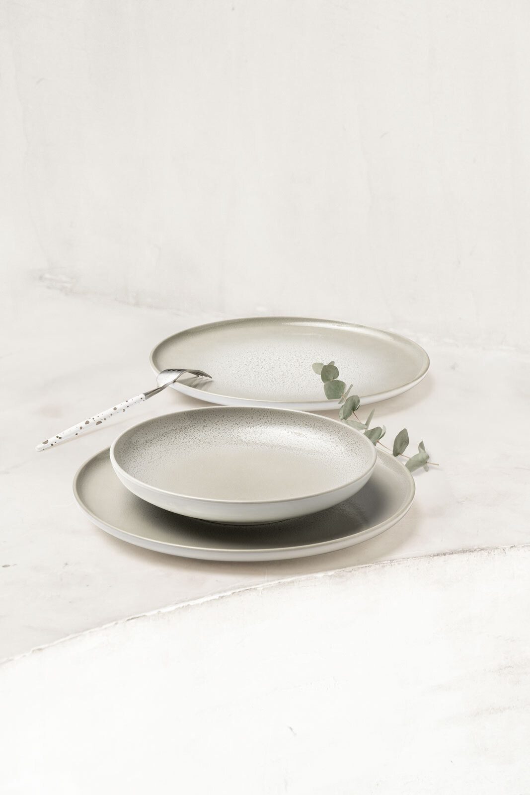 Seltmann Weiden Tafelservice Sento Home Teller-Set 18er Set (18-tlg), 6 Personen, Porzellan