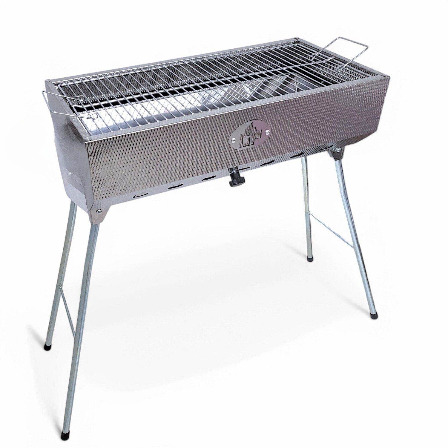 Grillpeter Holzkohlegrill Mangal Taschkent Schaschlikgrill Edelstahl rostfrei