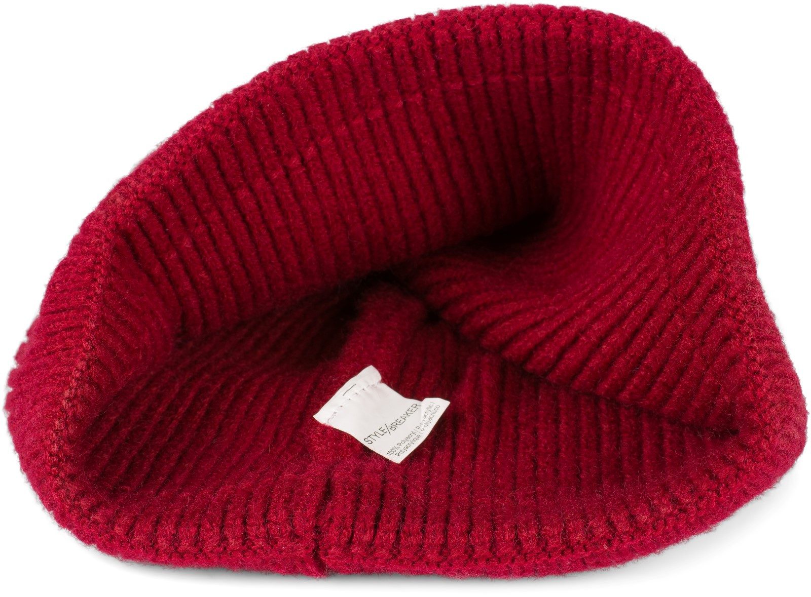 styleBREAKER Strickmütze Strickmütze mit Rippenmuster (1-St)