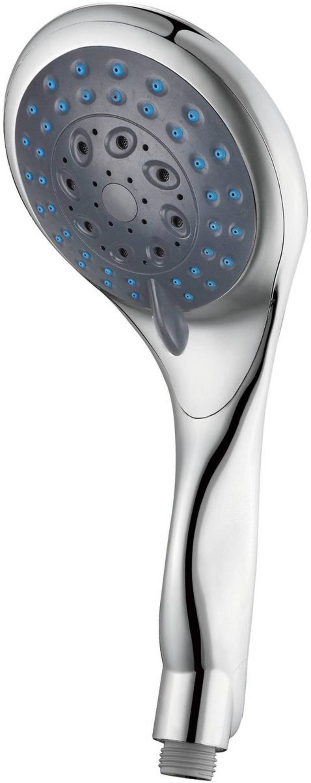 Eisl Handbrause DX6050, (Solo, ohne Schlauch), 5 Strahlarten, Wassersparfunktion, Antikalk-Noppen