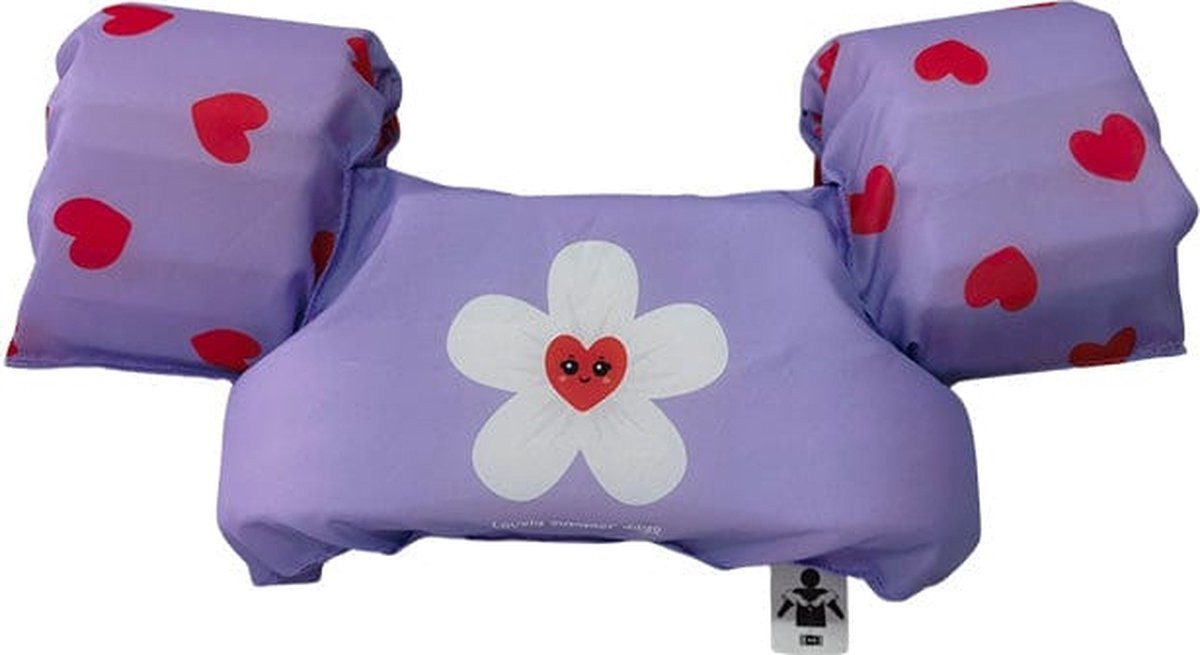 Swim Essentials Нарукавники Swim Essentials Puddle Jumper Blumen Herzen 2-6 Jahre 55 x 32 x 13 cm