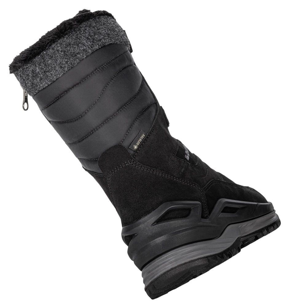 Lowa Barina EVO GTX (Veloursleder, wasserdicht) schwarz/anthrazit Damen Win günstig online kaufen