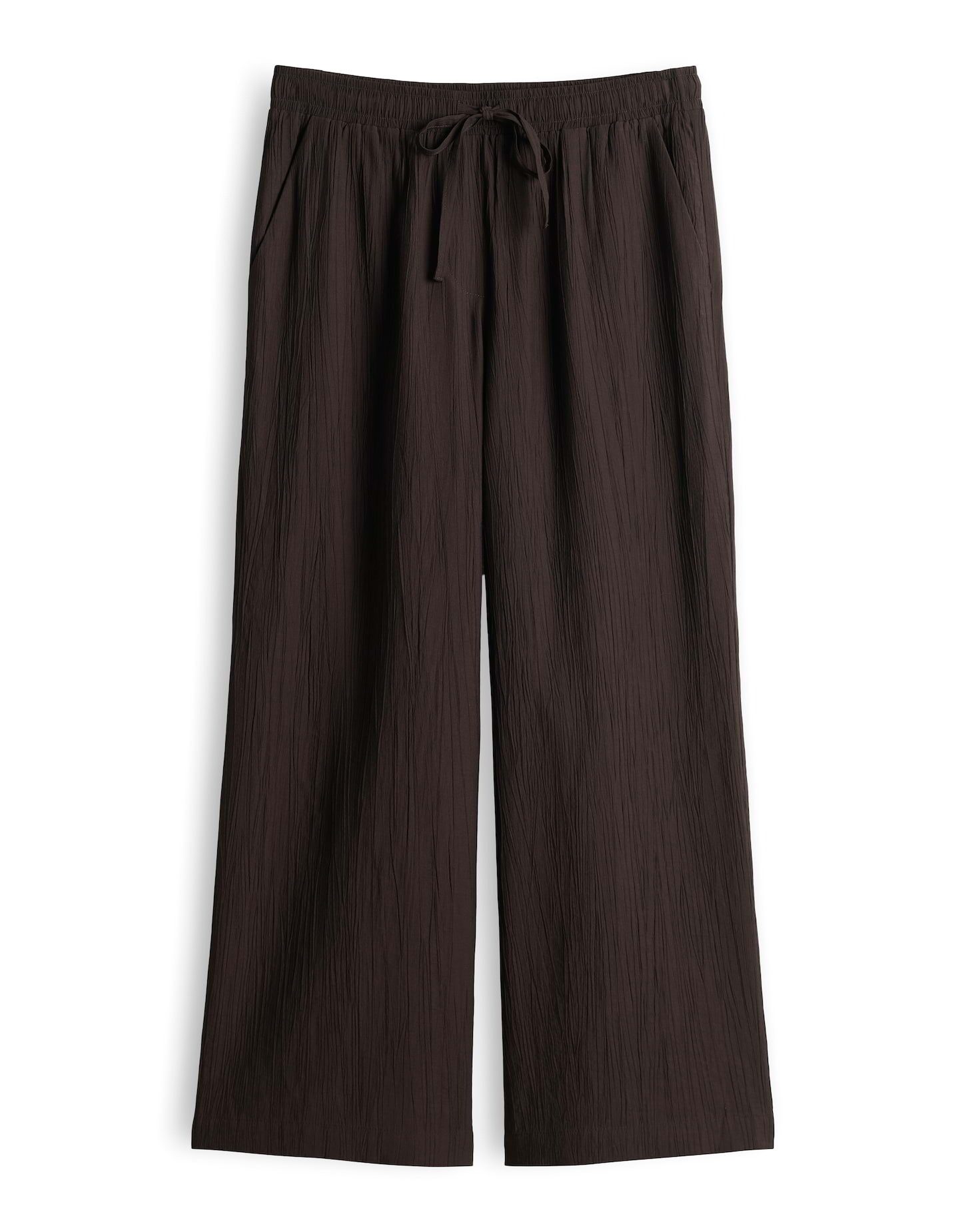 OPUS Culotte mit Crinkle Effekt Fließender Fall mit entspanntem Komfort