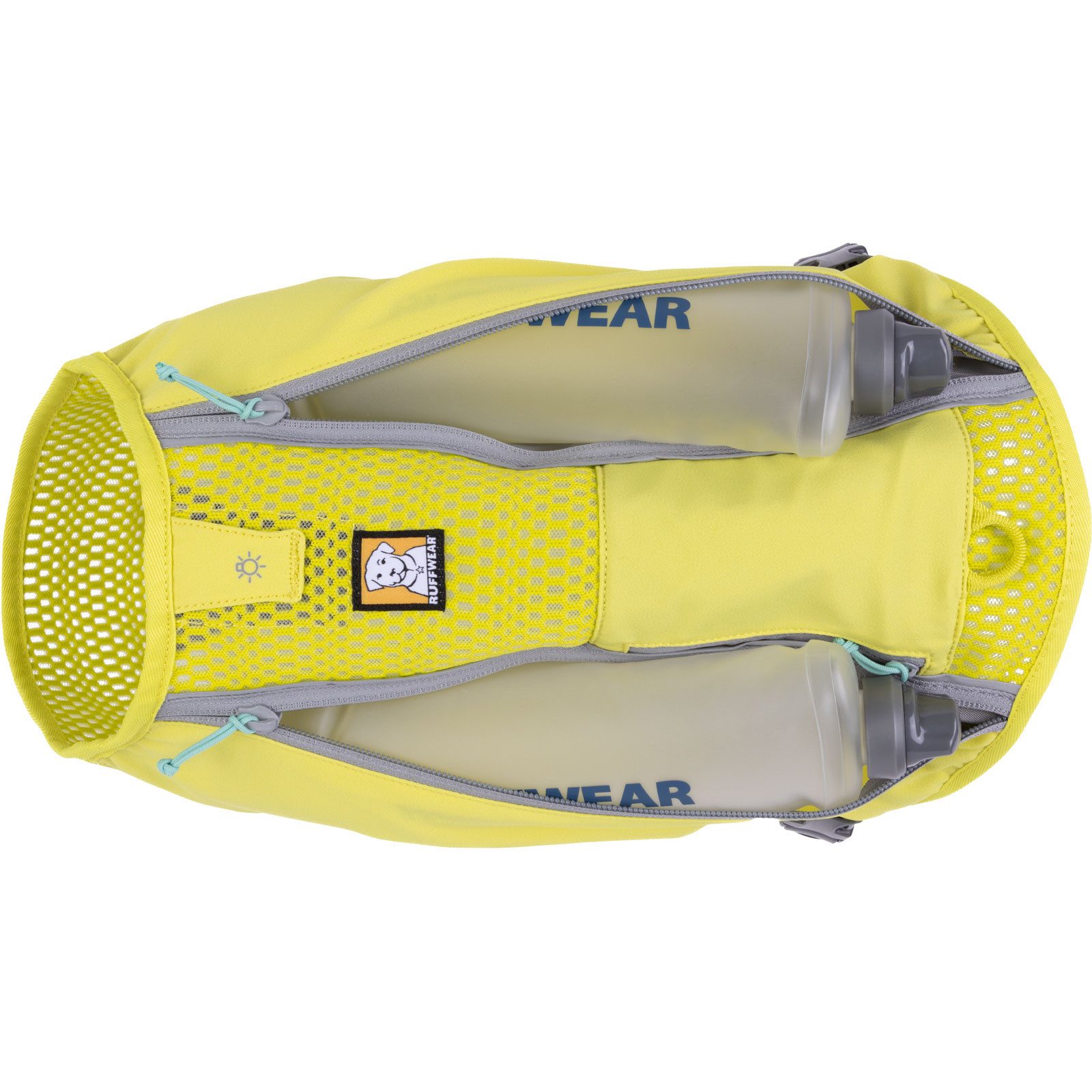 Ruffwear Hunde-Powergeschirr Trail Runner Weste™ 5080-315, Leichte Laufweste für Hunde mit Taschen