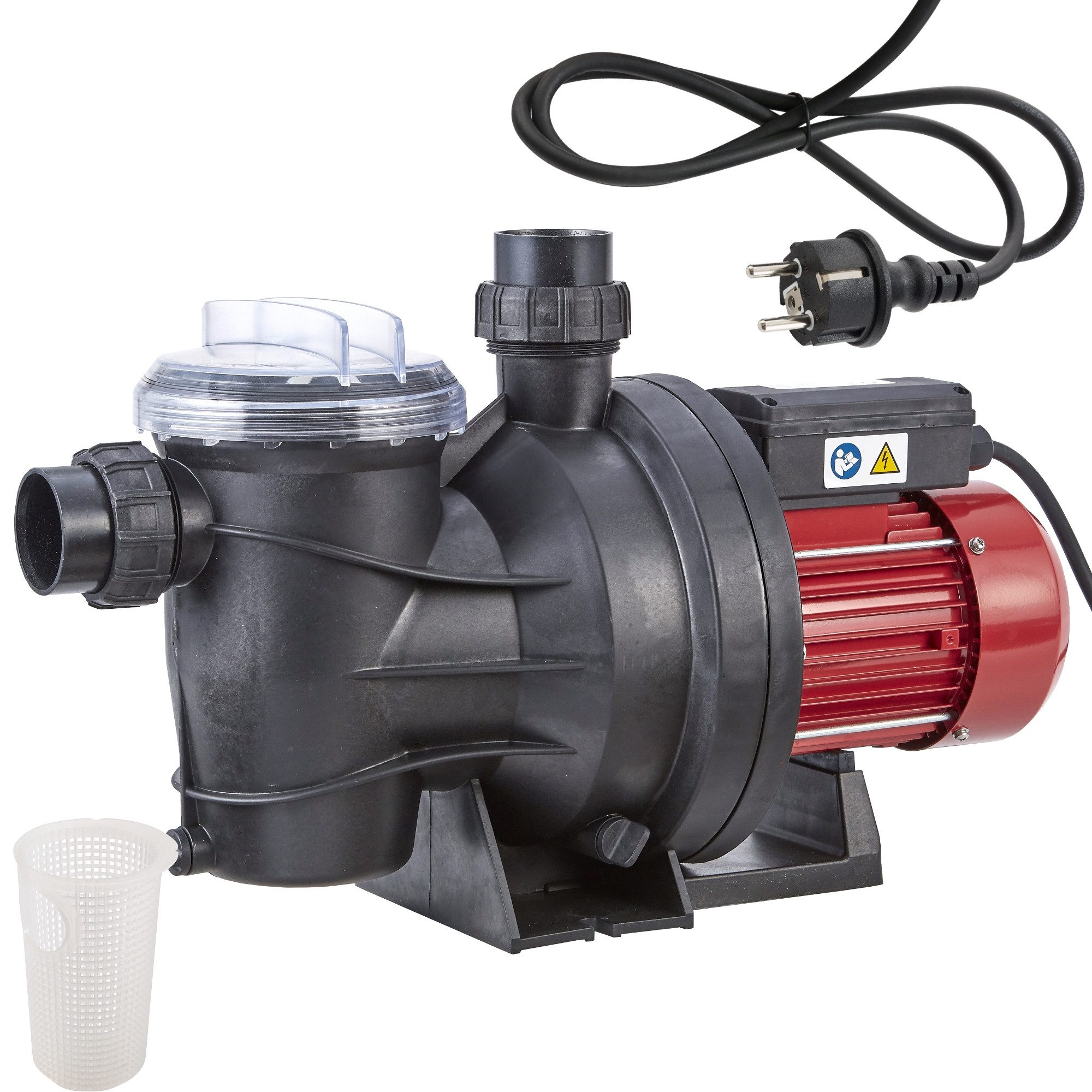 Arebos Pool-Filterpumpe Schwimmbadpumpe Umwälzpumpe Poolpumpe Filterpumpe günstig online kaufen