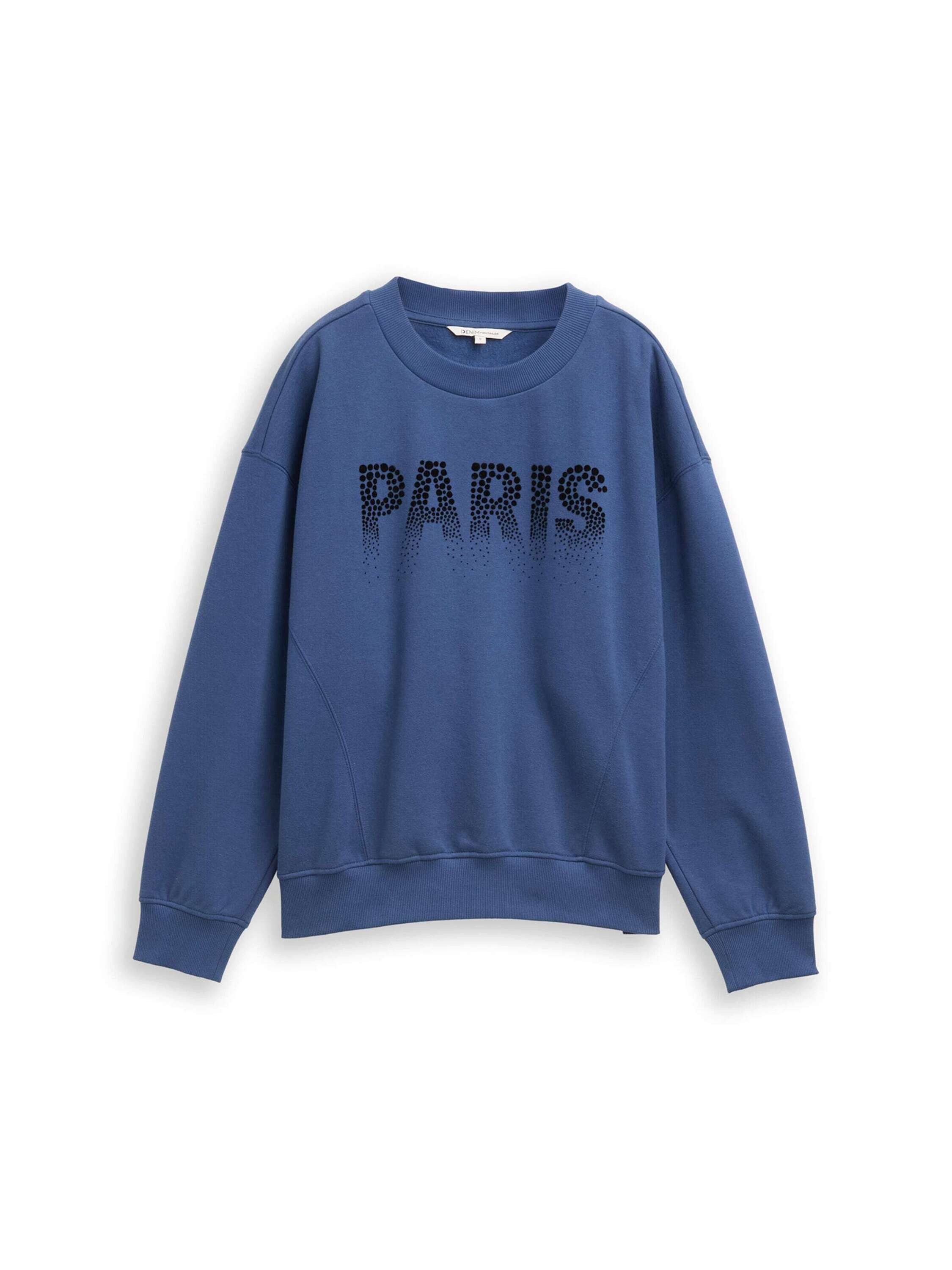 TOM TAILOR Denim Sweatshirt (1-tlg) Plain/ohne Details