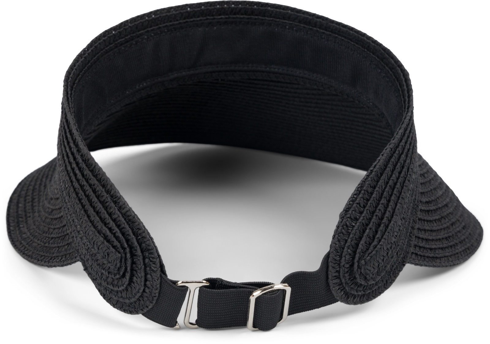 styleBREAKER Visor Papierstroh Visor Cap Einfarbig (1-St)