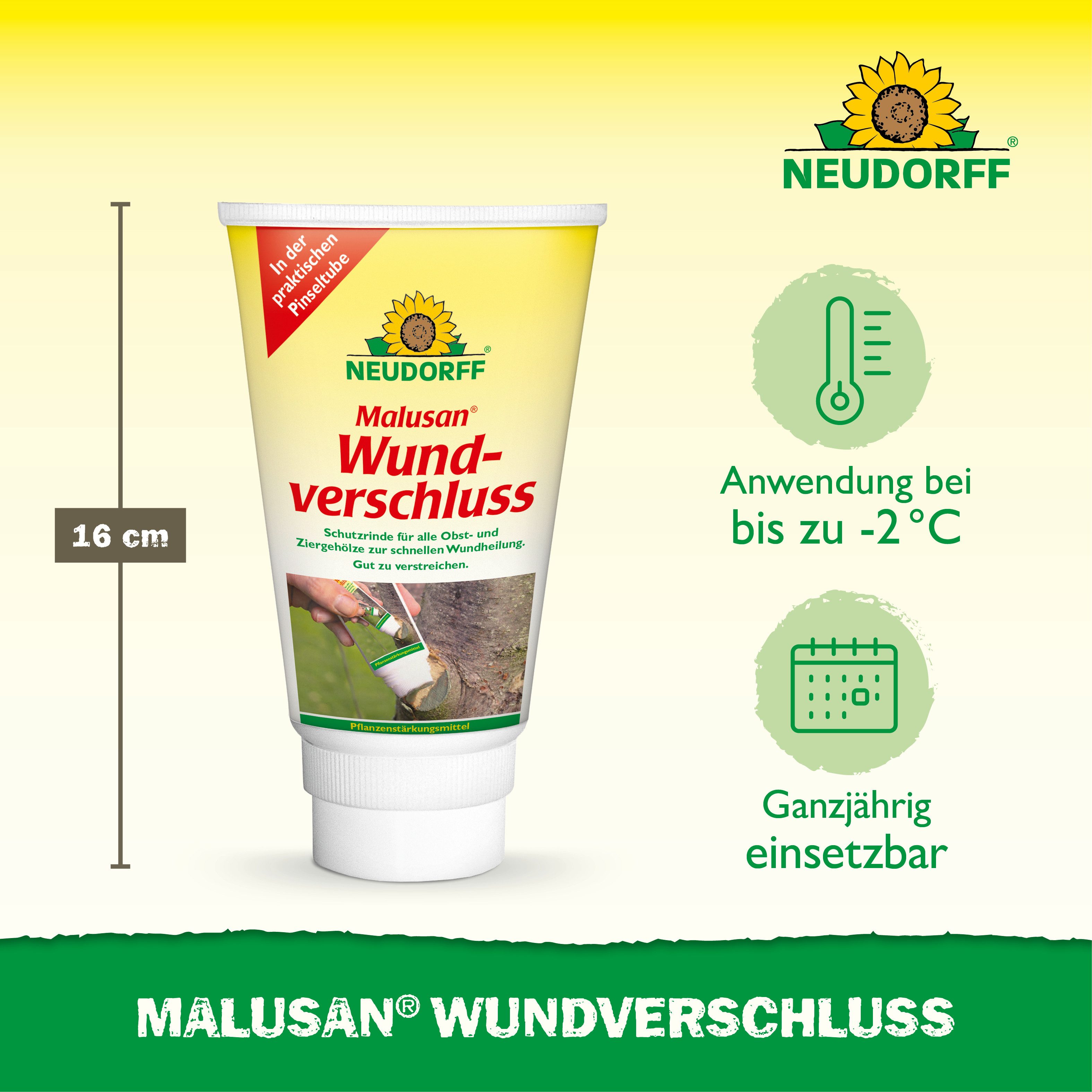 Neudorff Baum-Wundverschluss Malusan Wundverschluss Pinseltube 275 ml, 275 ml, 1 St., Fördert die Wundheilung bei Schnitt- und Rindenwunden, 275 ml Wundverschlu – Bild 3 von 5