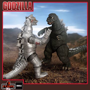 MEZCO Actionfigur Godzilla vs Mechagodzilla 3er-Set (1974) Actionfigur