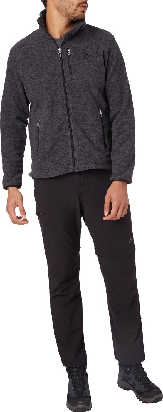 McKINLEY Fleecejacke He.-Fleece-Jacke Coari IV M MELANGE/BLACK