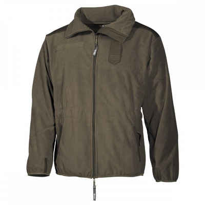 MFHHighDefence Fleecejacke Fleece-Jacke, Alpin, oliv, wasser-, winddicht, atmungsak. - XL Breathtex® Membran