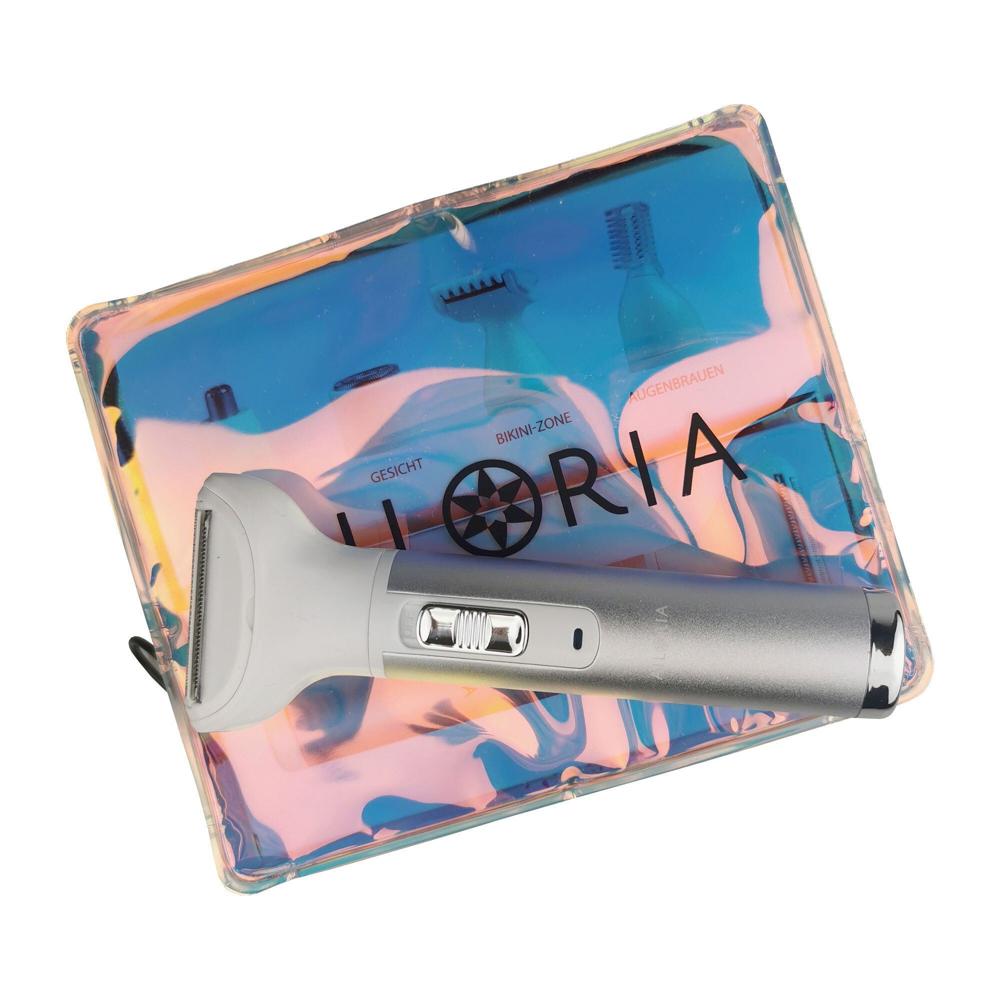 AILORIA Haarentferner-Set EVAPORE SET Rasierer mit verschiedenen Aufsätzen, Aufsätze: 5, Rasierer mit verschiedenen Aufsätzen USB